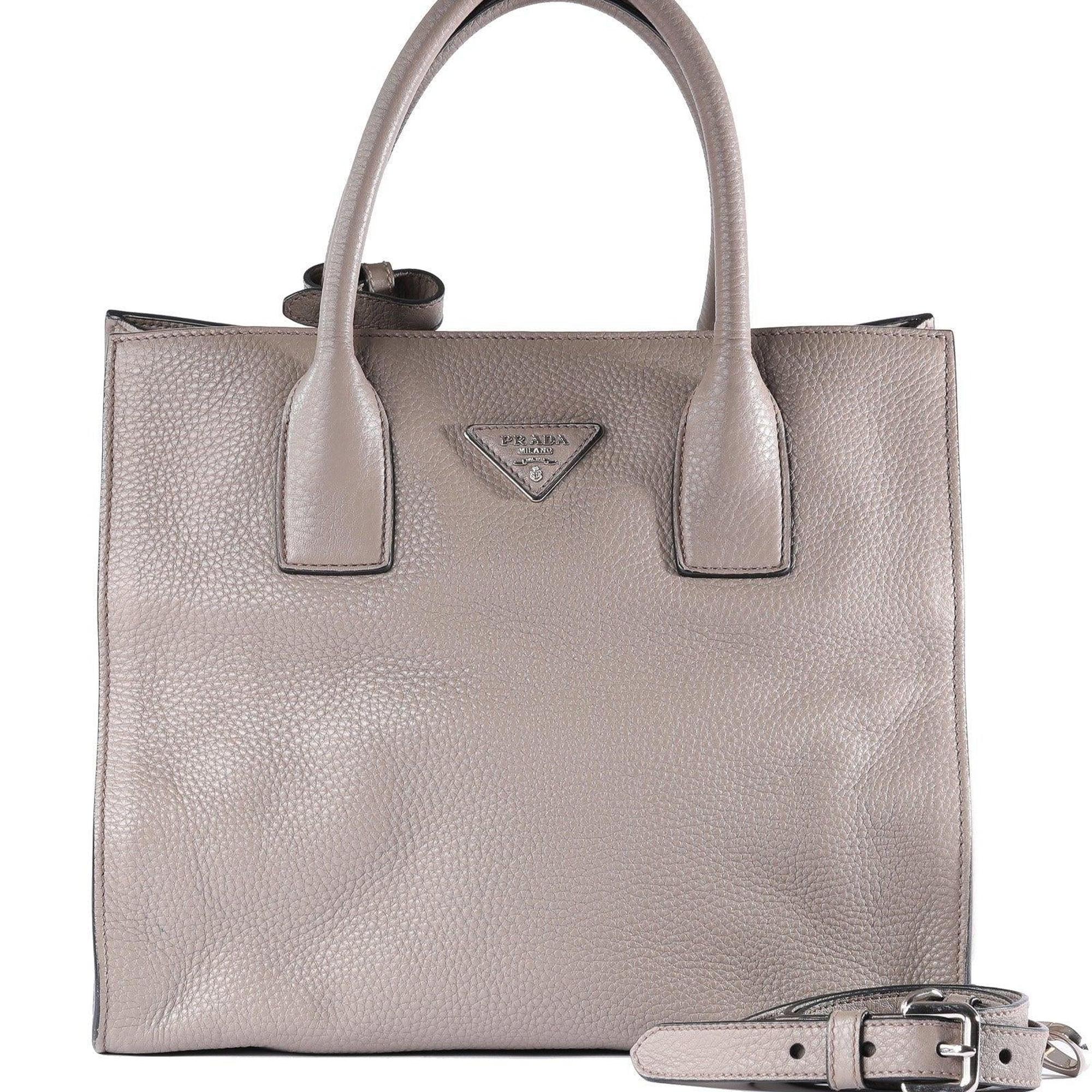 Prada Vitello Daino Twin Pocket Tote