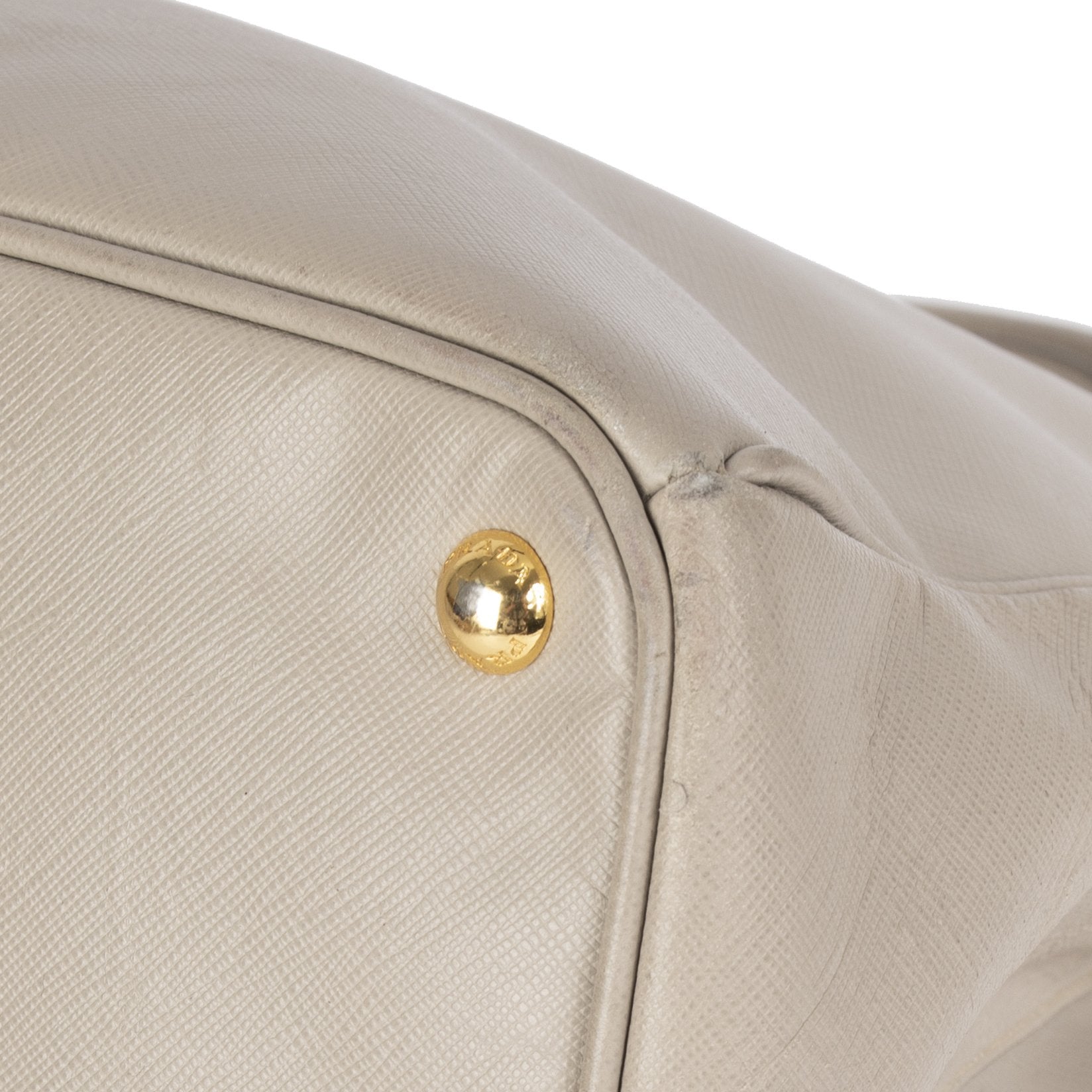 Prada XL Saffiano Lux Double Zip Tote