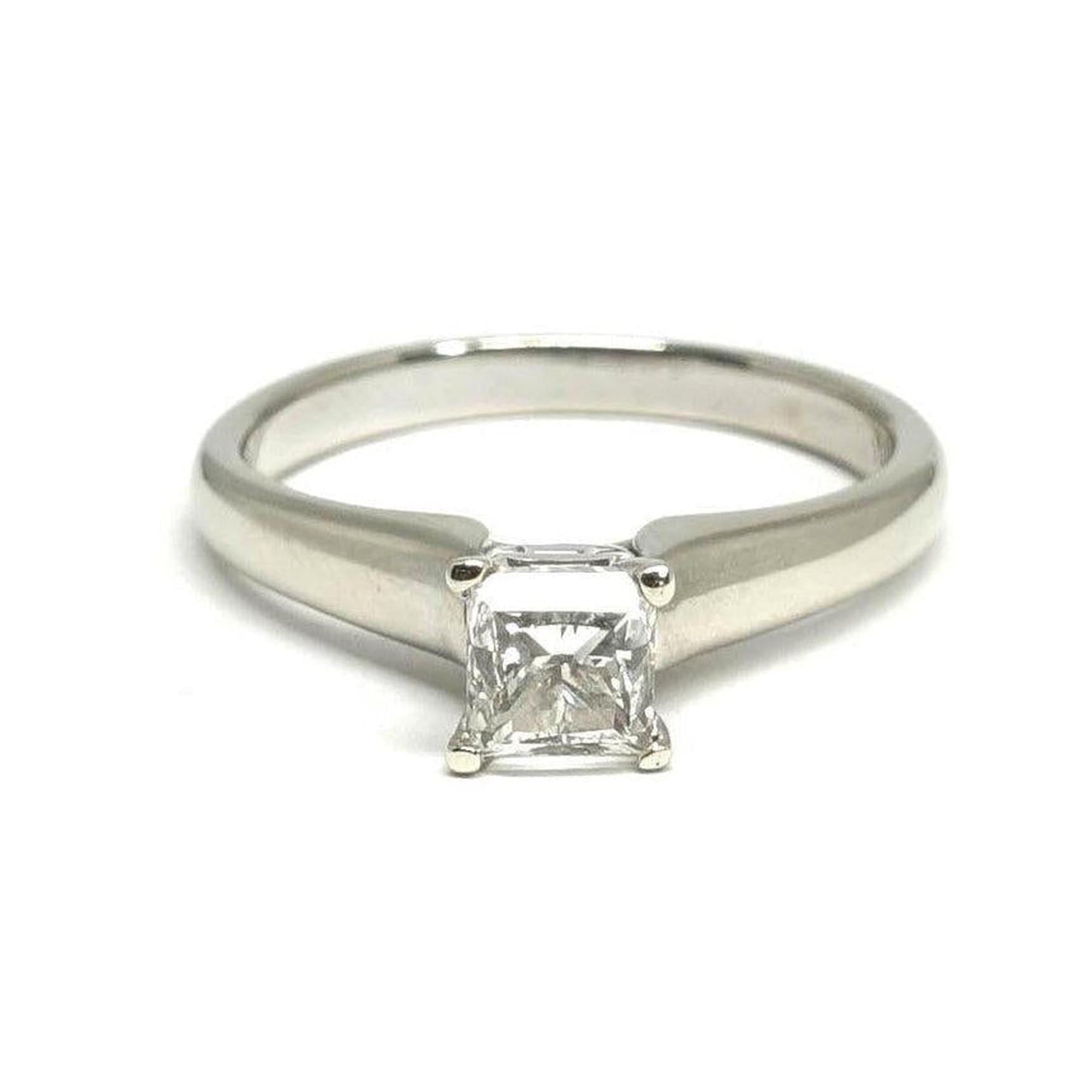 Princess Cut Diamond Solitaire Engagement Ring