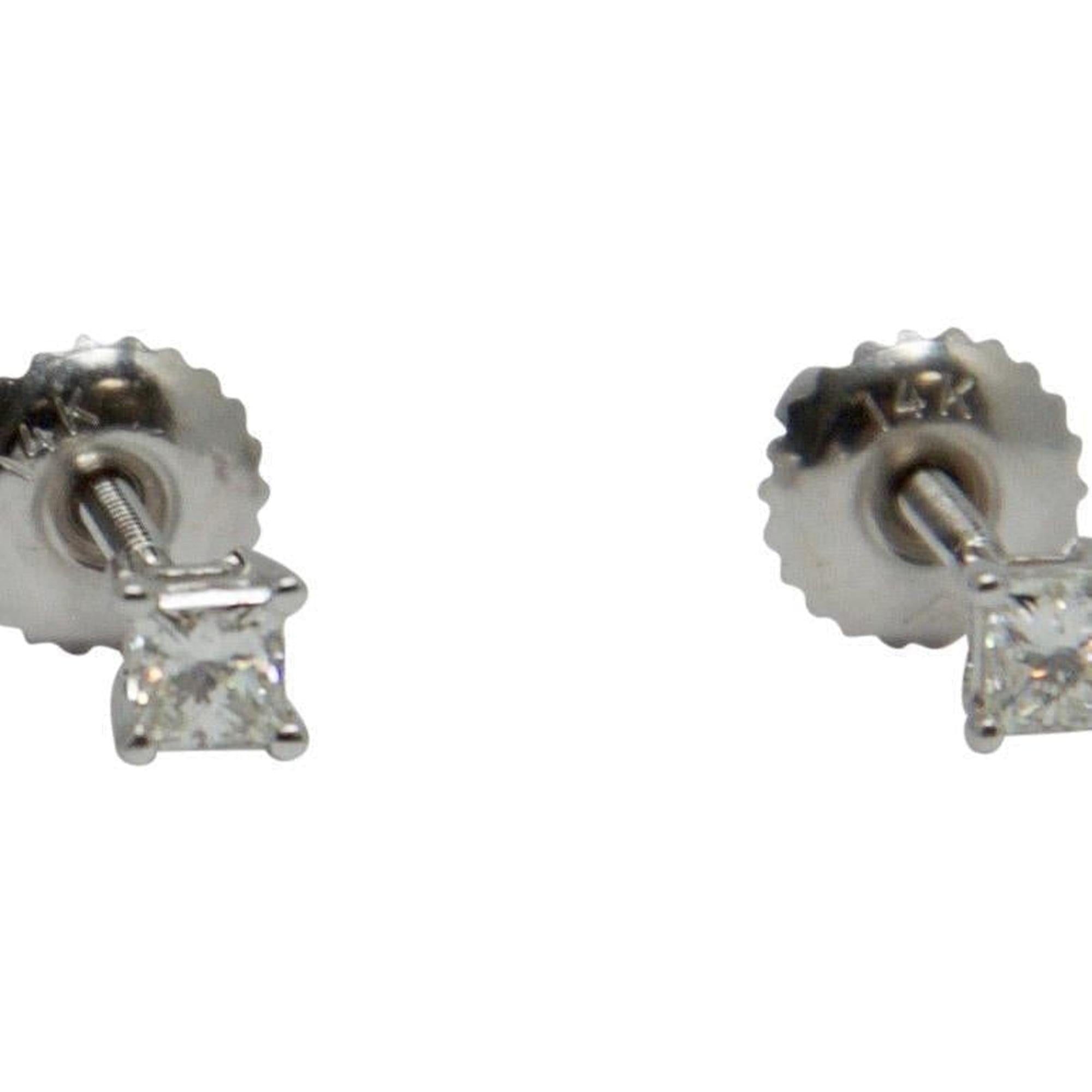 Princess Cut Diamond Stud Earrings