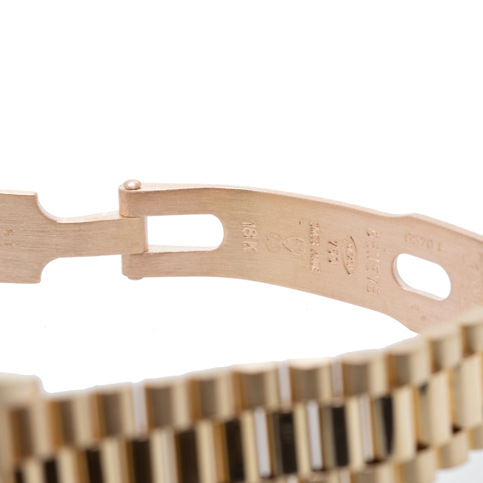 Rolex 18k Gold Lady-Datejust President Watch w/ Diamond Dial