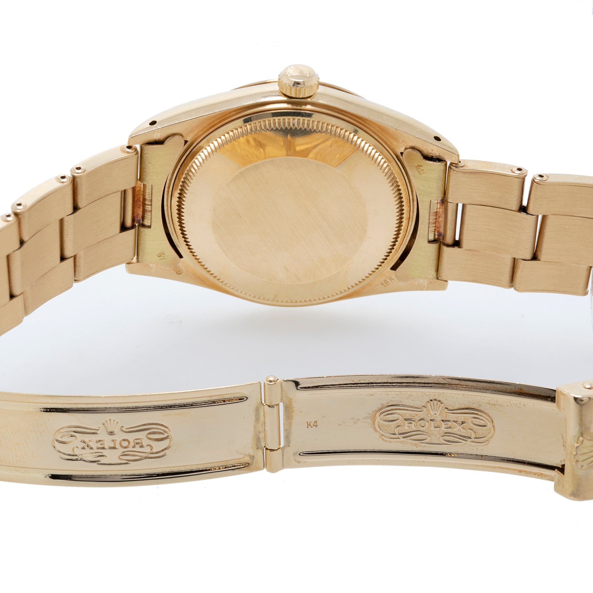 Rolex 18k Yellow Gold Oyster Perpetual Date