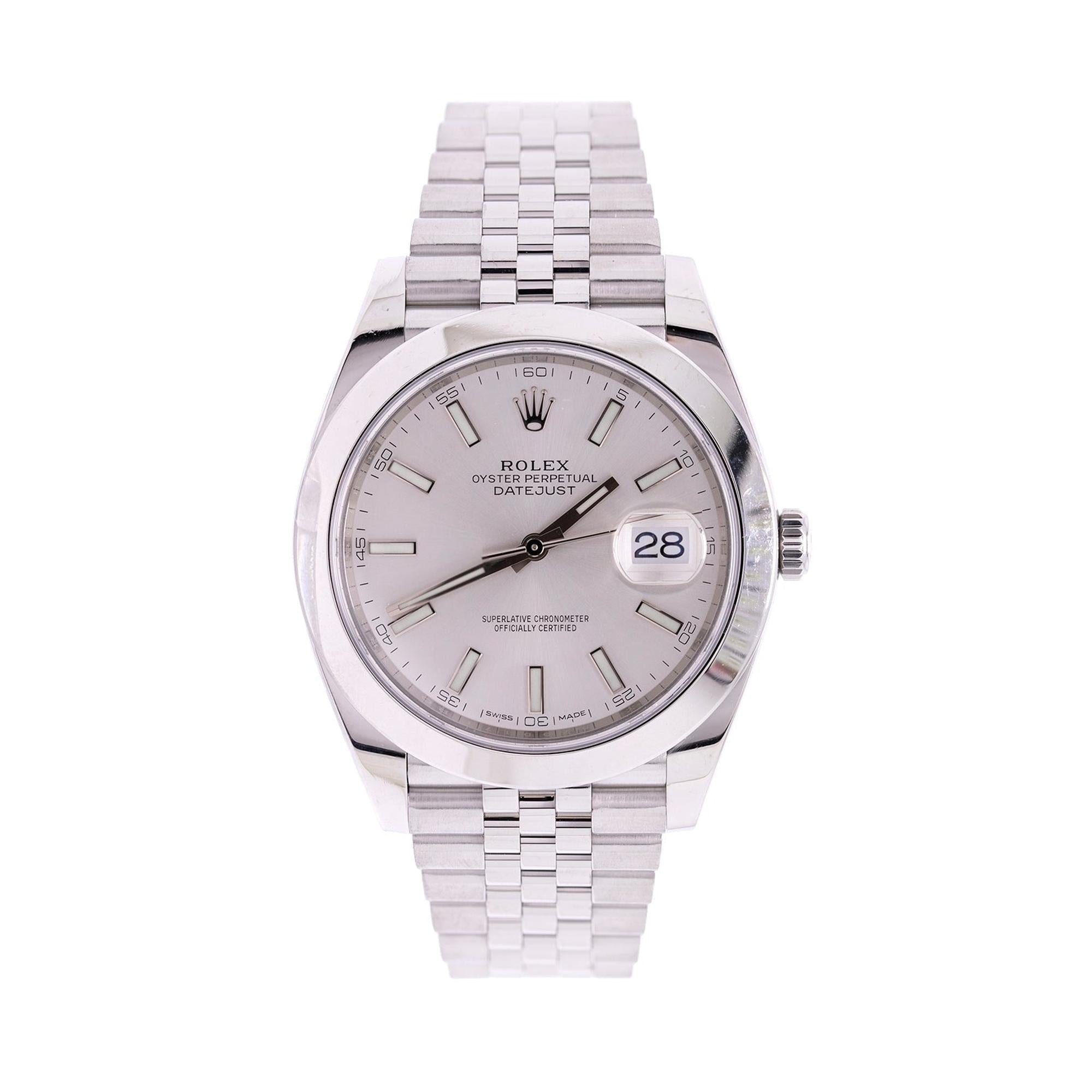 Rolex Datejust 41 mm Watch w/ Box & Papers