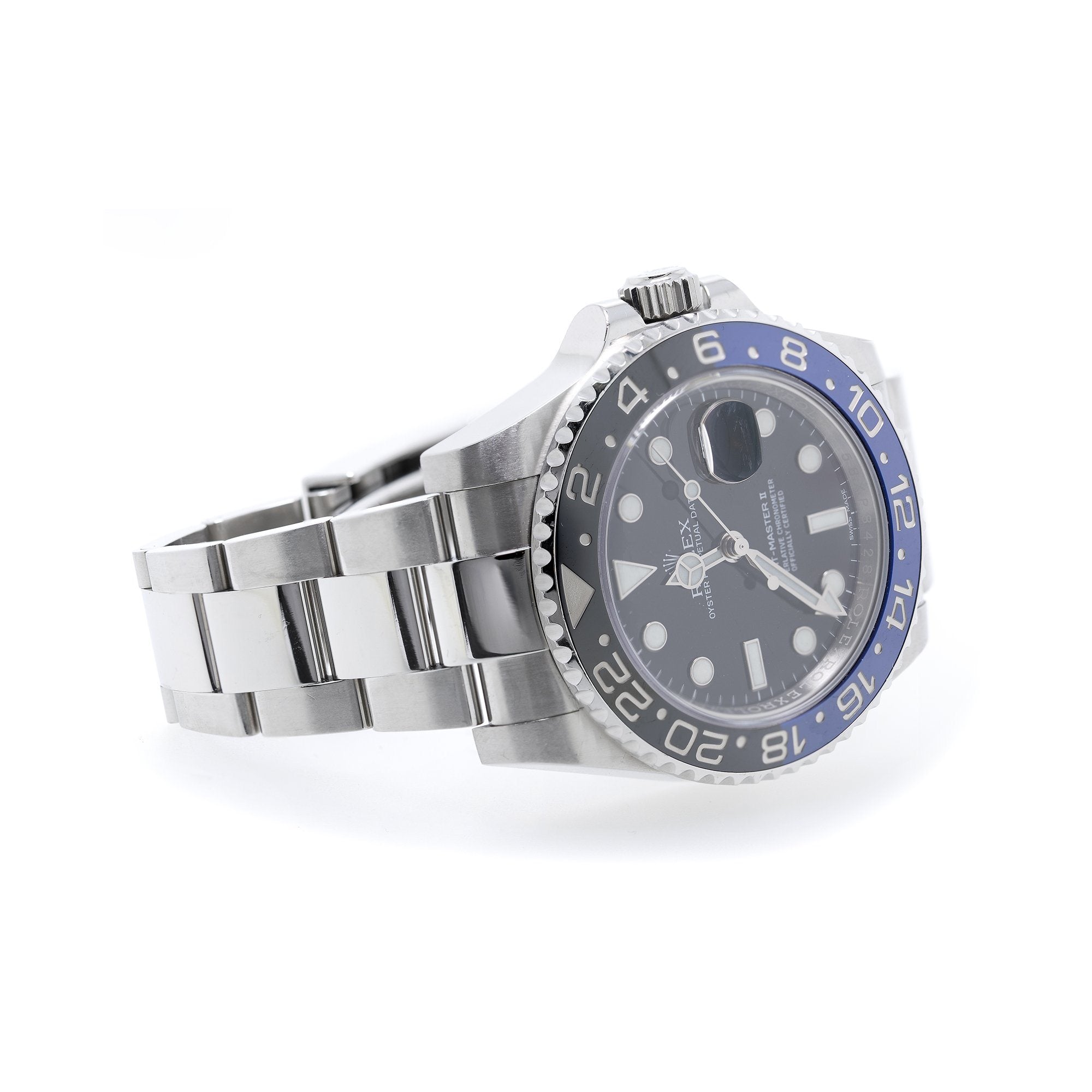 Rolex GMT-Master II 'Batman' Watch w/ Box