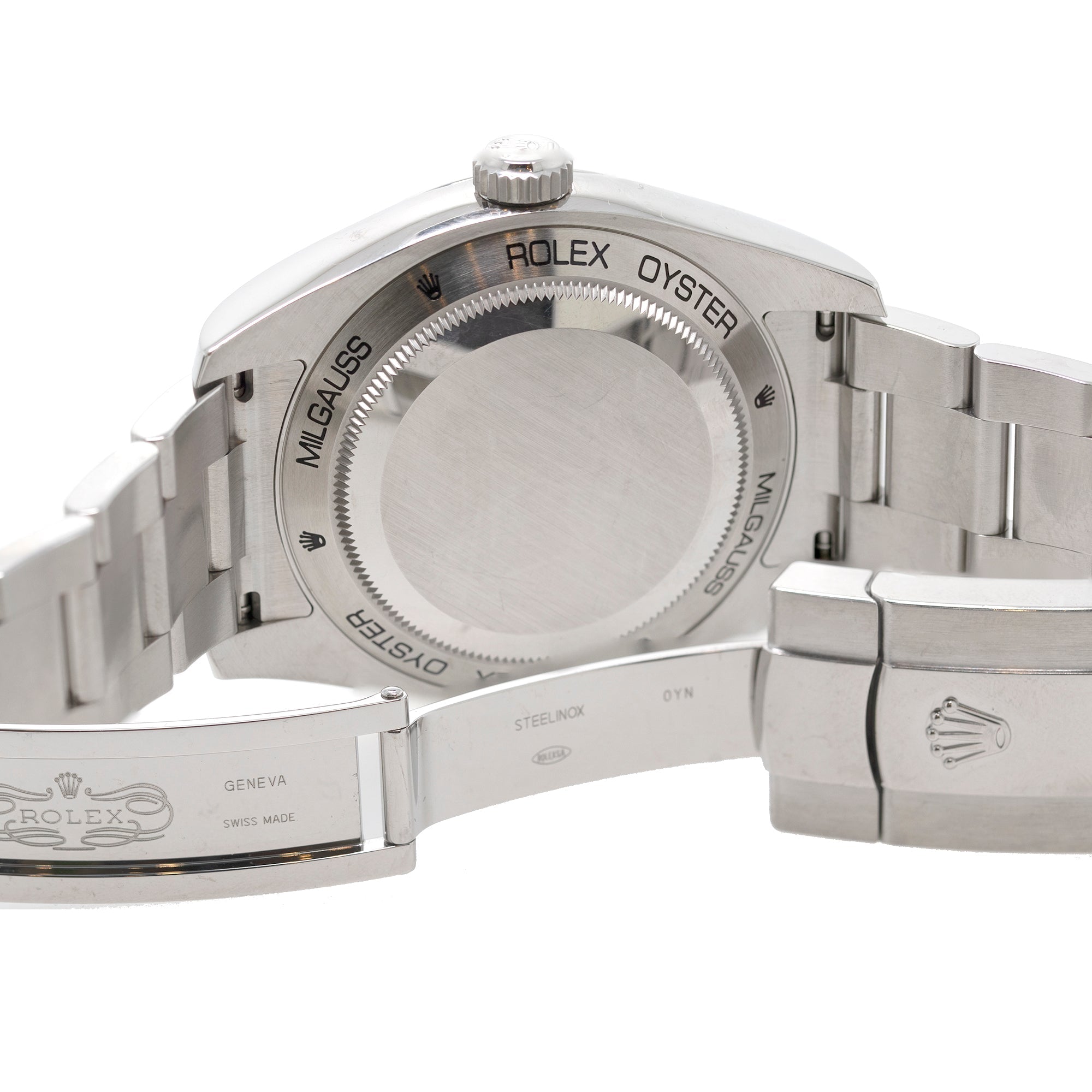 Rolex Oyster Perpetual Milgauss Watch w/ Box & Papers