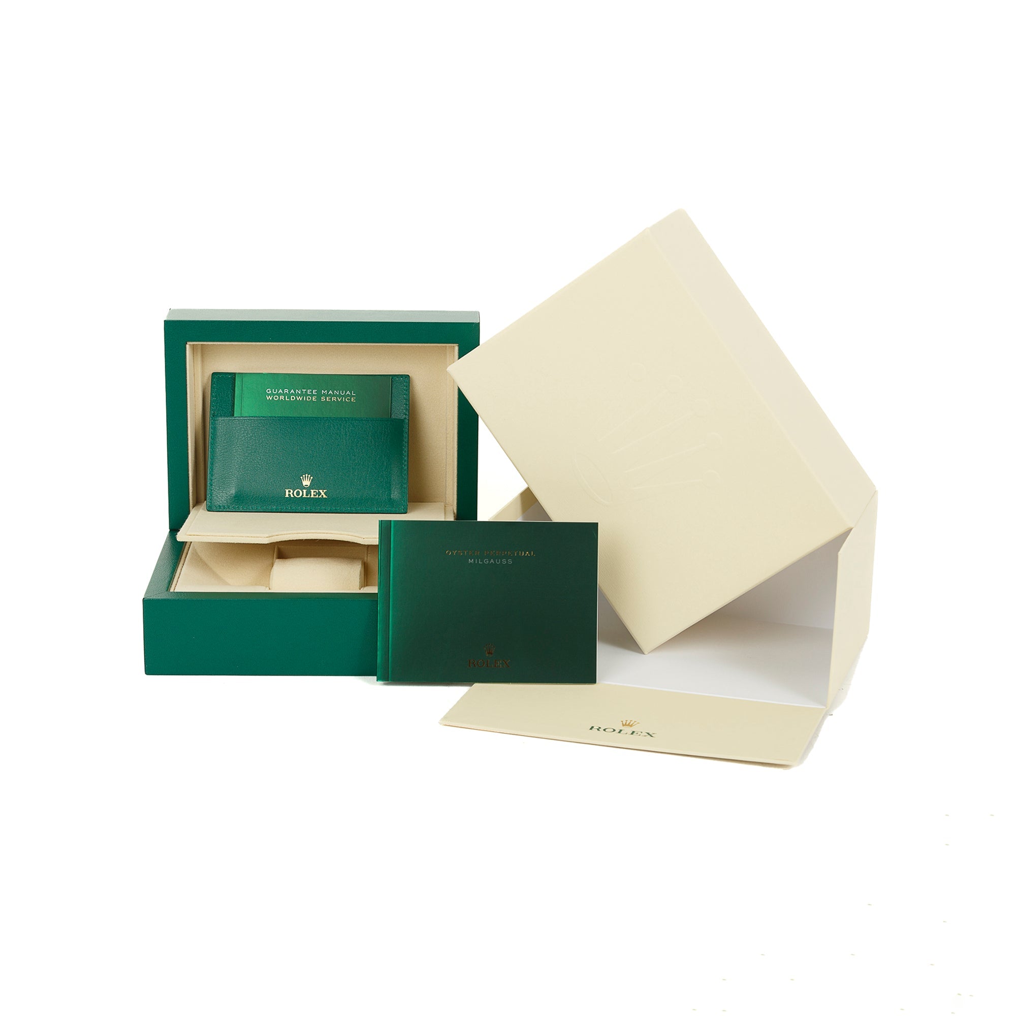 Rolex Oyster Perpetual Milgauss Watch w/ Box & Papers