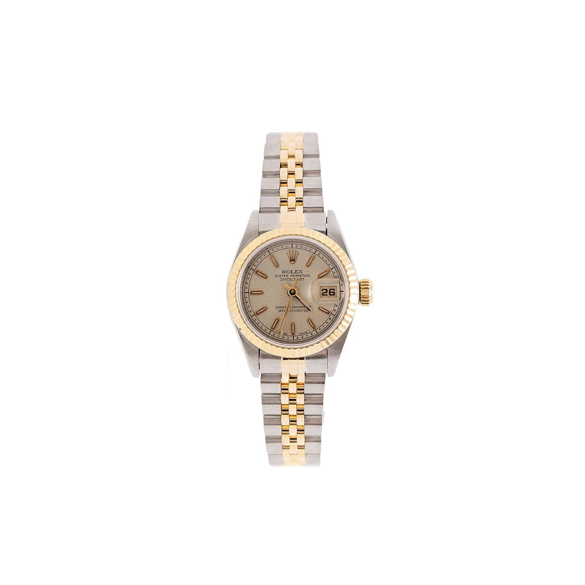 Rolex Two-Tone Datejust 26 mm Watch