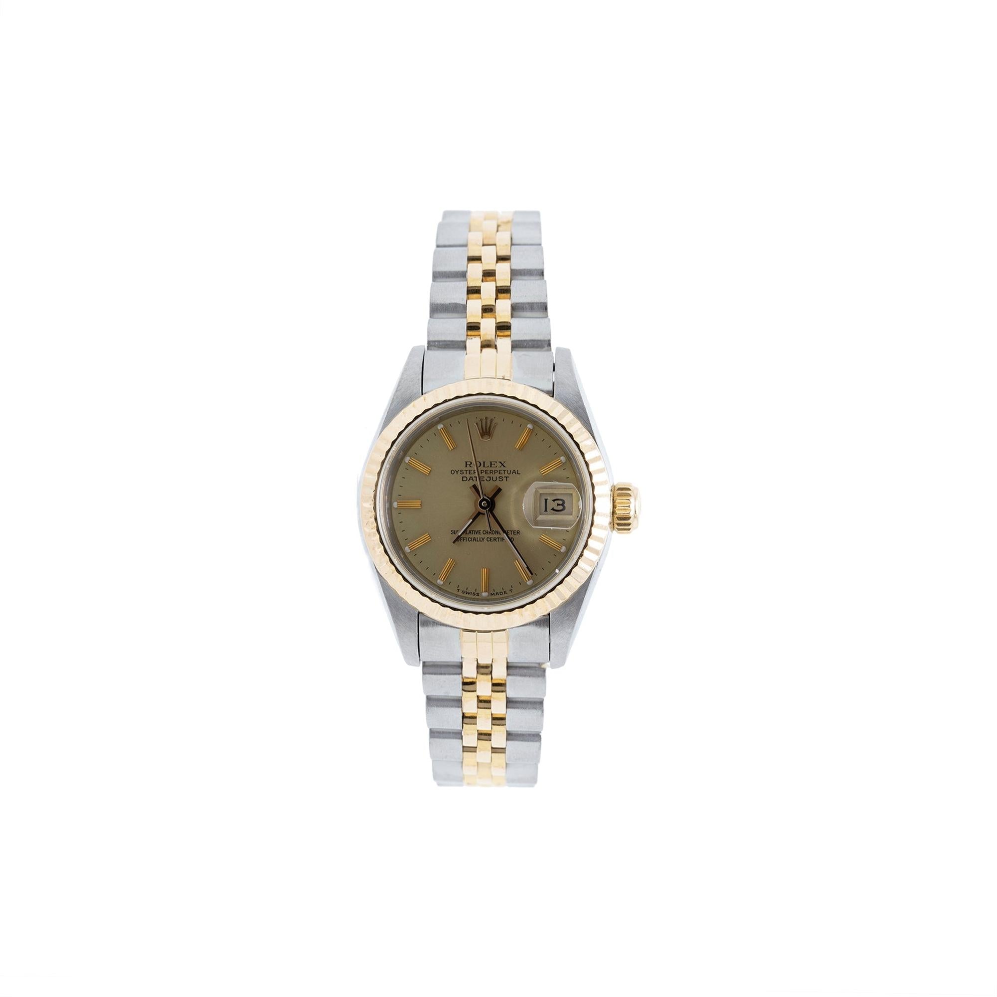 Rolex Two-Tone Datejust 26 mm Watch