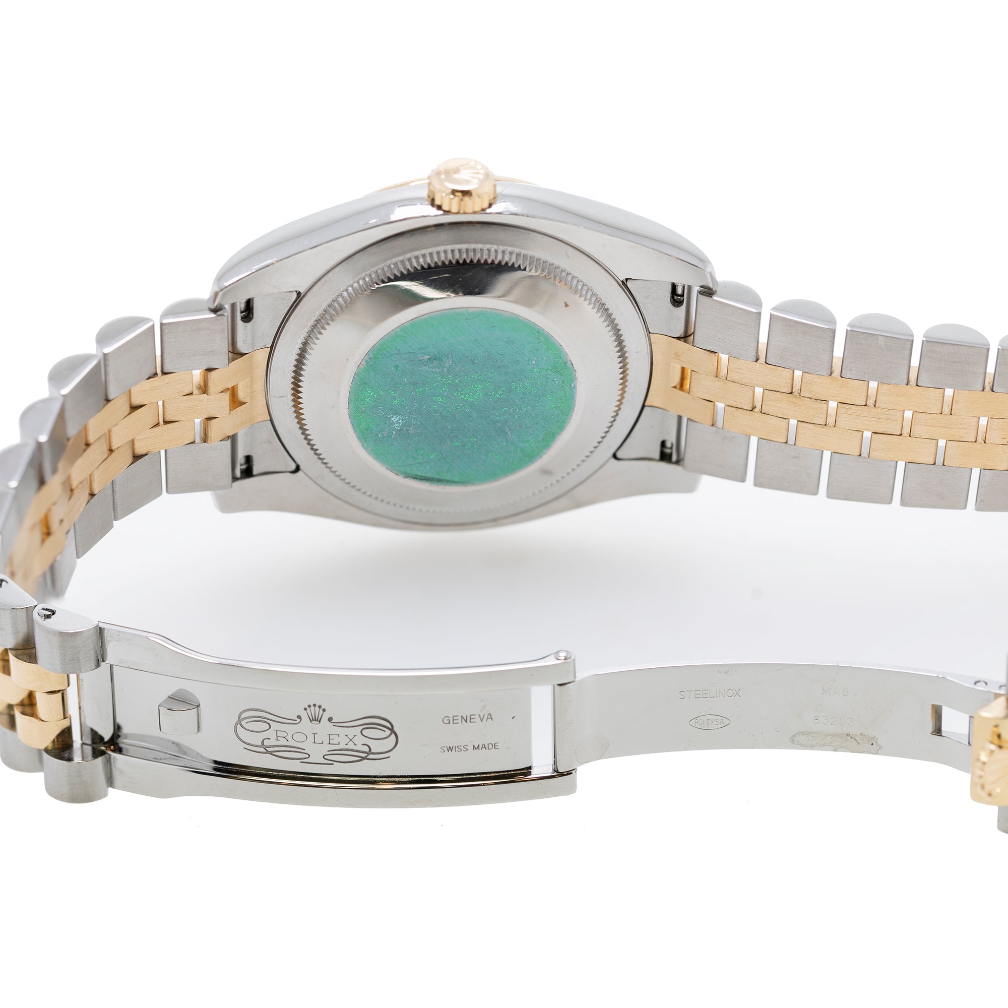 Rolex Two-Tone Datejust 36 mm Watch w/ Tuxedo Dial