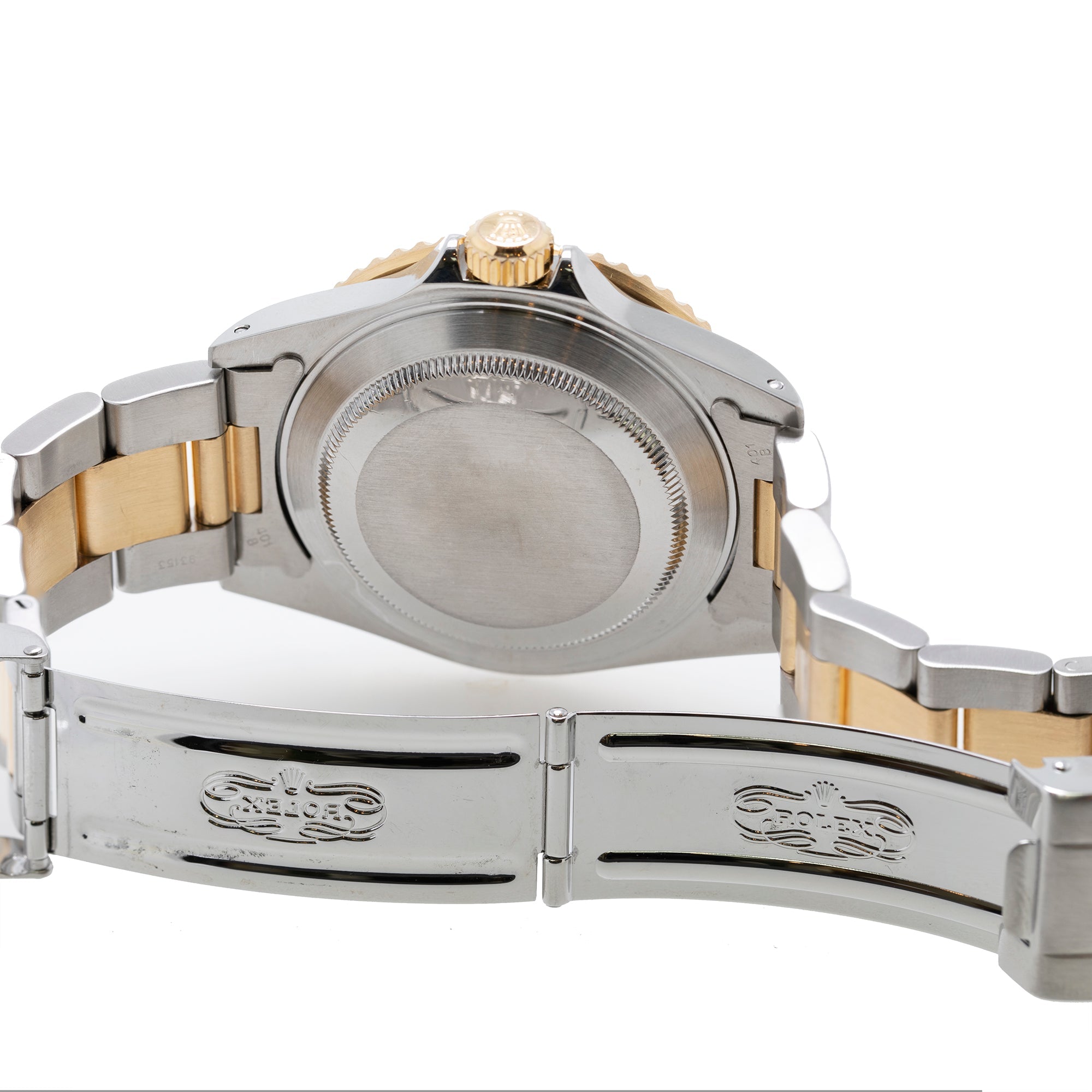 Rolex Two-Tone Submariner Watch w/ Box & Papers