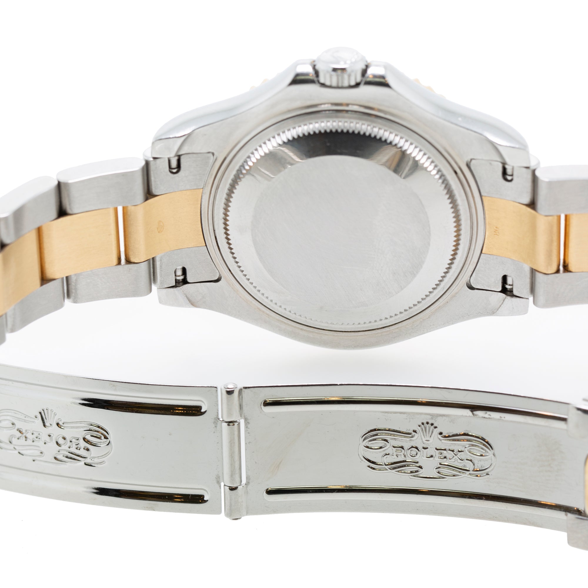 Rolex Two-Tone Yacht-Master 35 mm Automatic Watch w/ Box & Papers