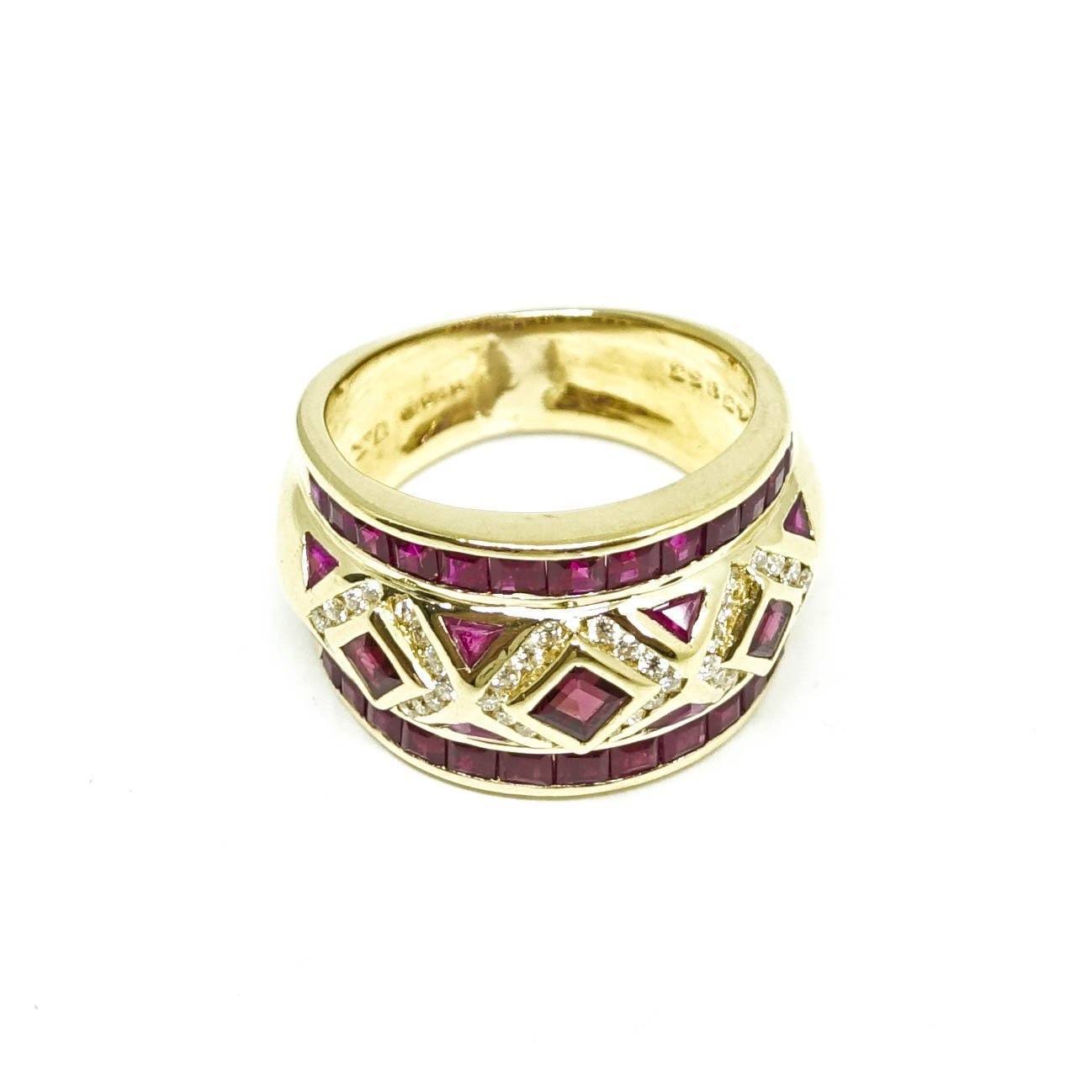Ruby and Diamond Ring