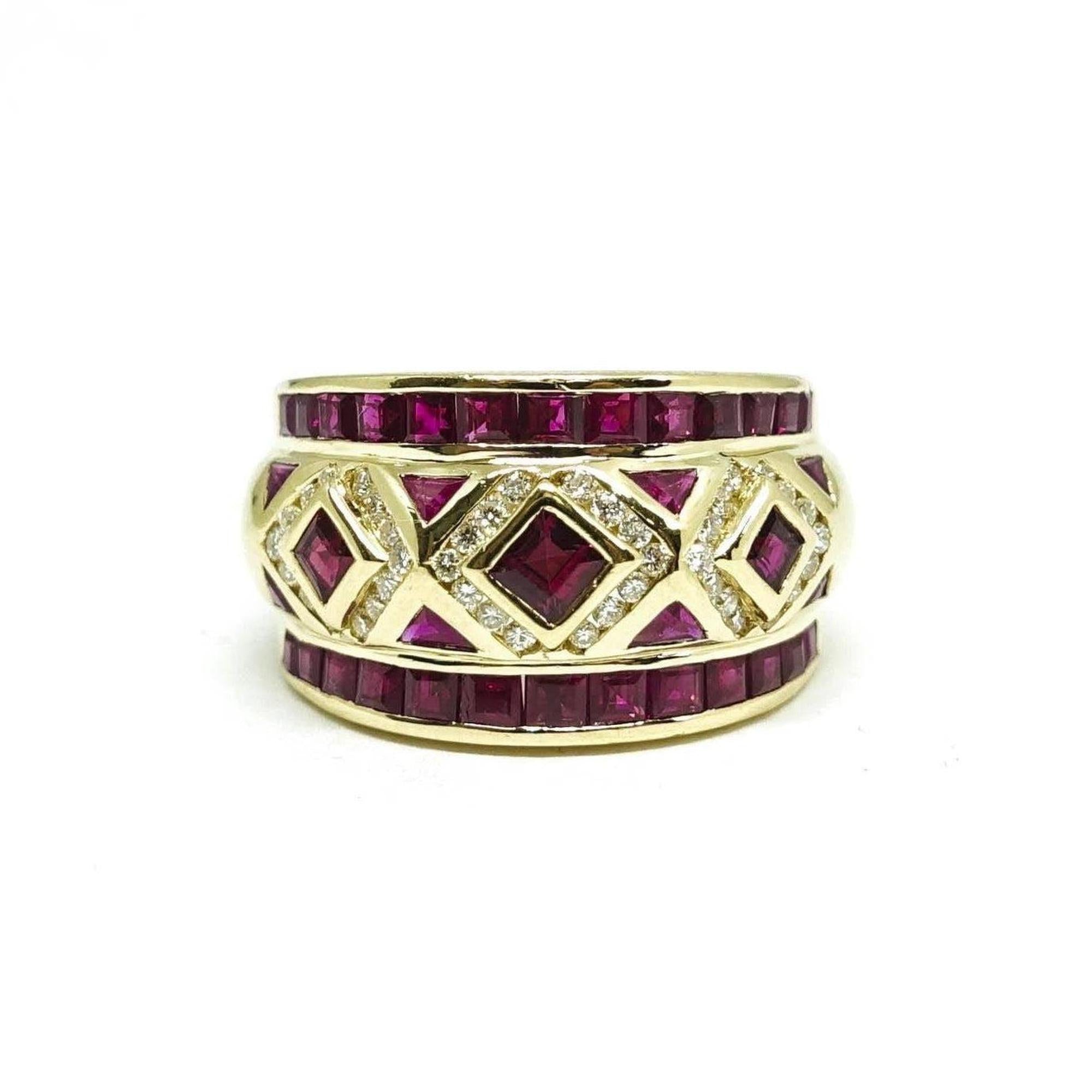 Ruby and Diamond Ring