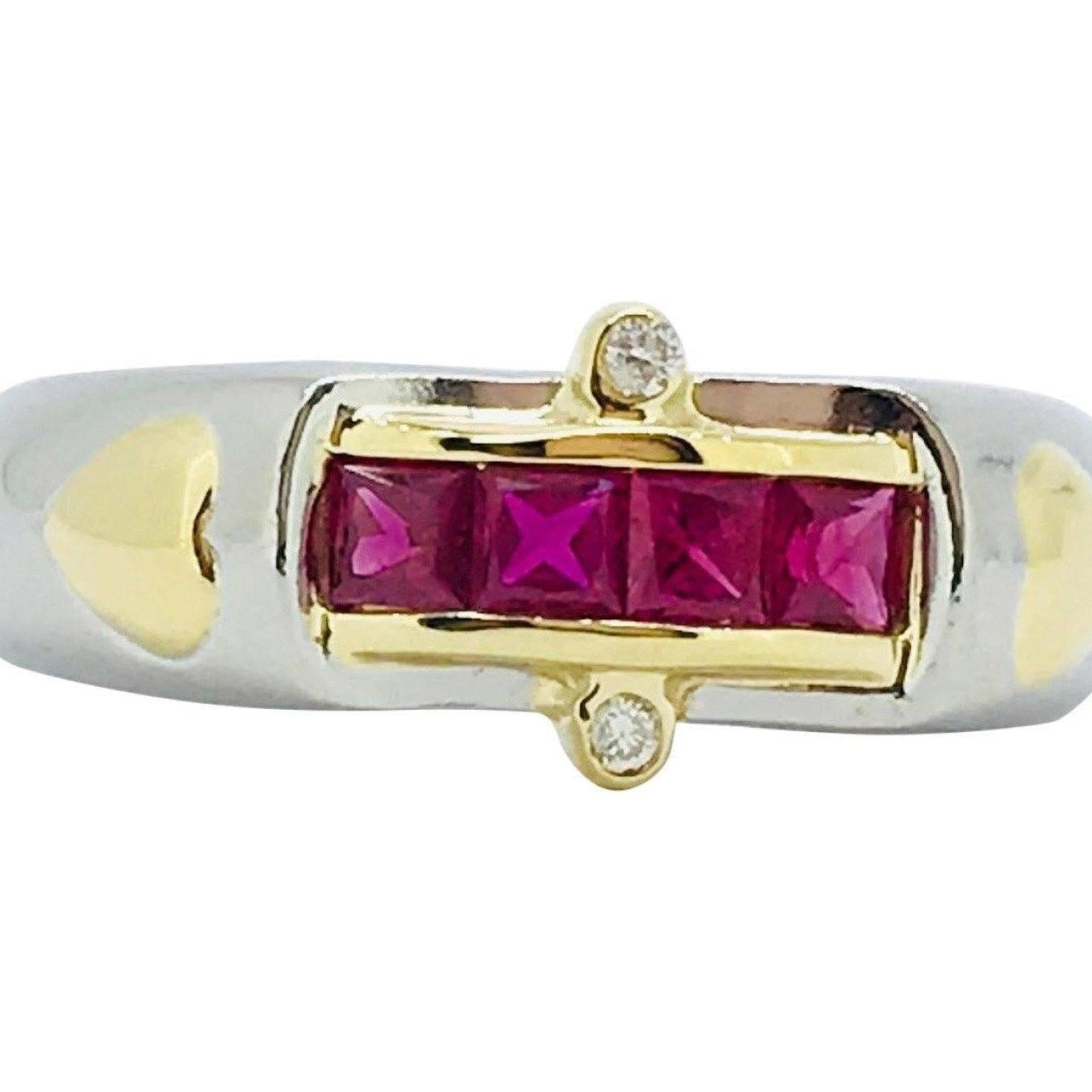 Ruby and Diamond Ring