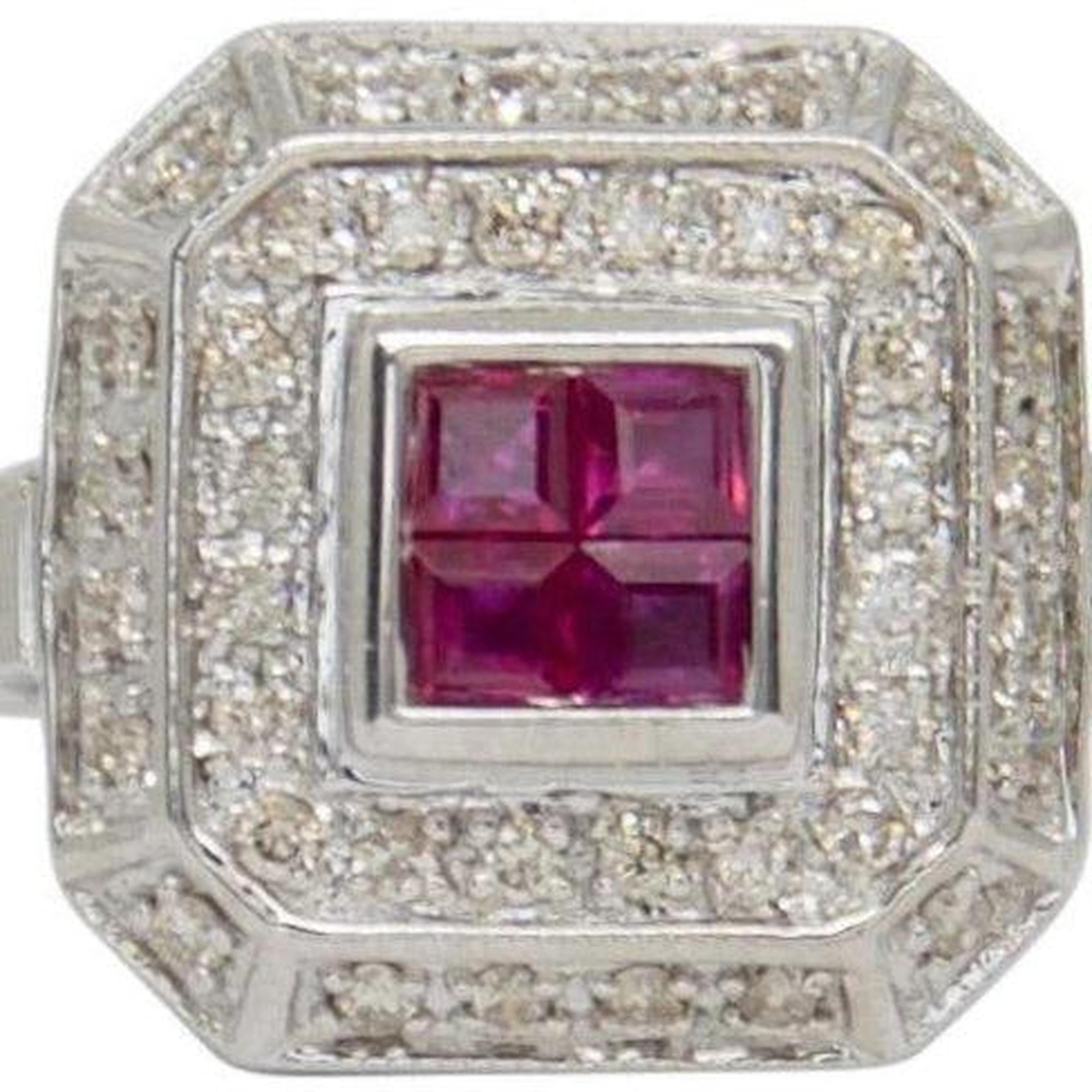 Ruby and Diamond Ring