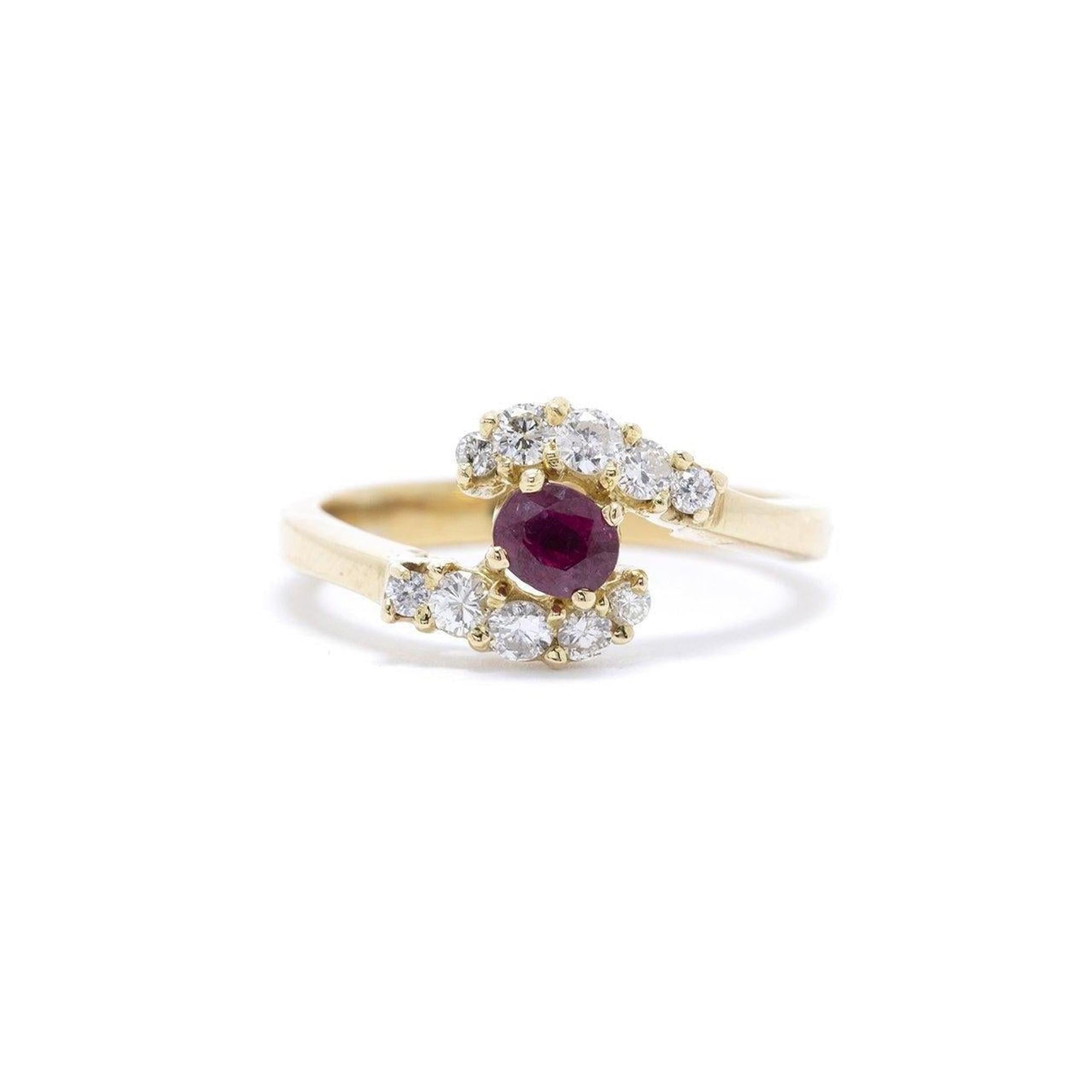 Ruby and Diamond Ring