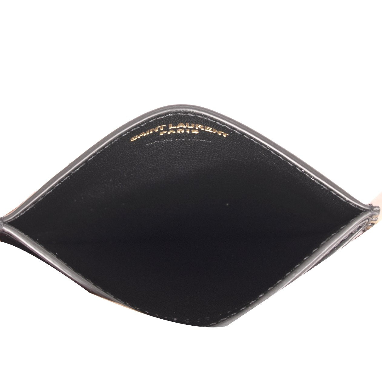 Saint Laurent 2020 Leather Card Holder w/ Box