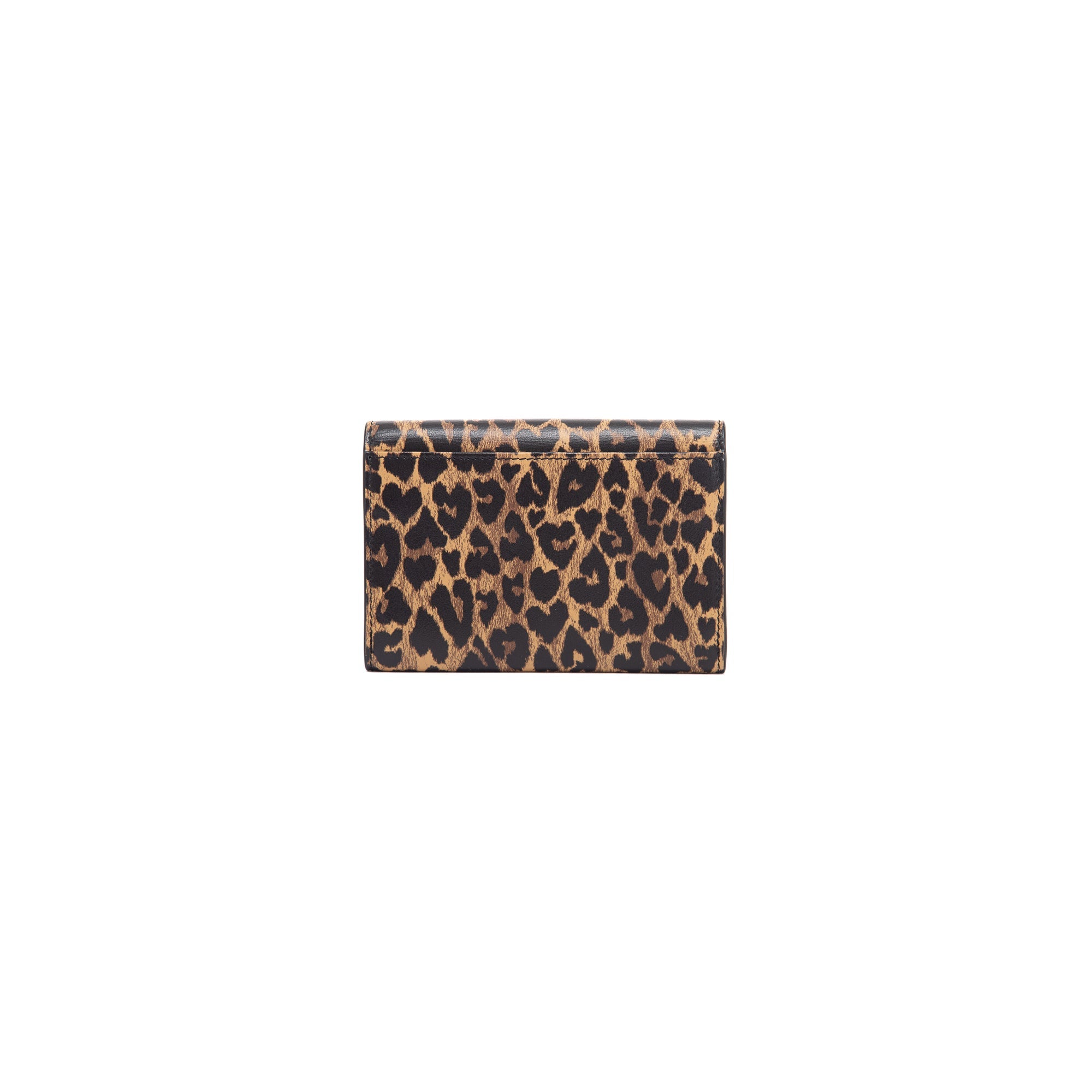 Saint Laurent 2020 Leopard Print Small Envelope Wallet w/ Box