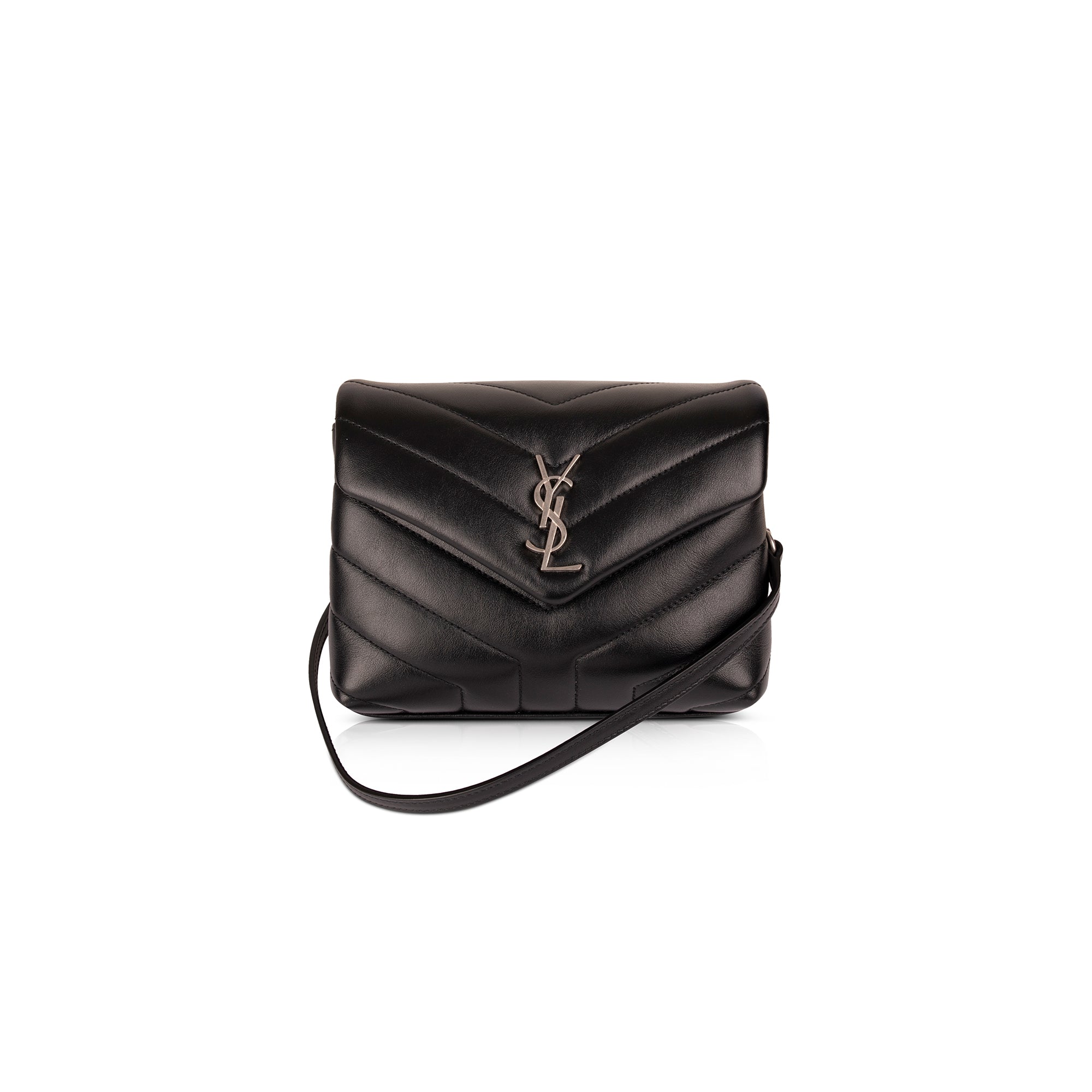 Saint Laurent 2020 Monogram Matelasse Toy Loulou Crossbody Bag w/ Box