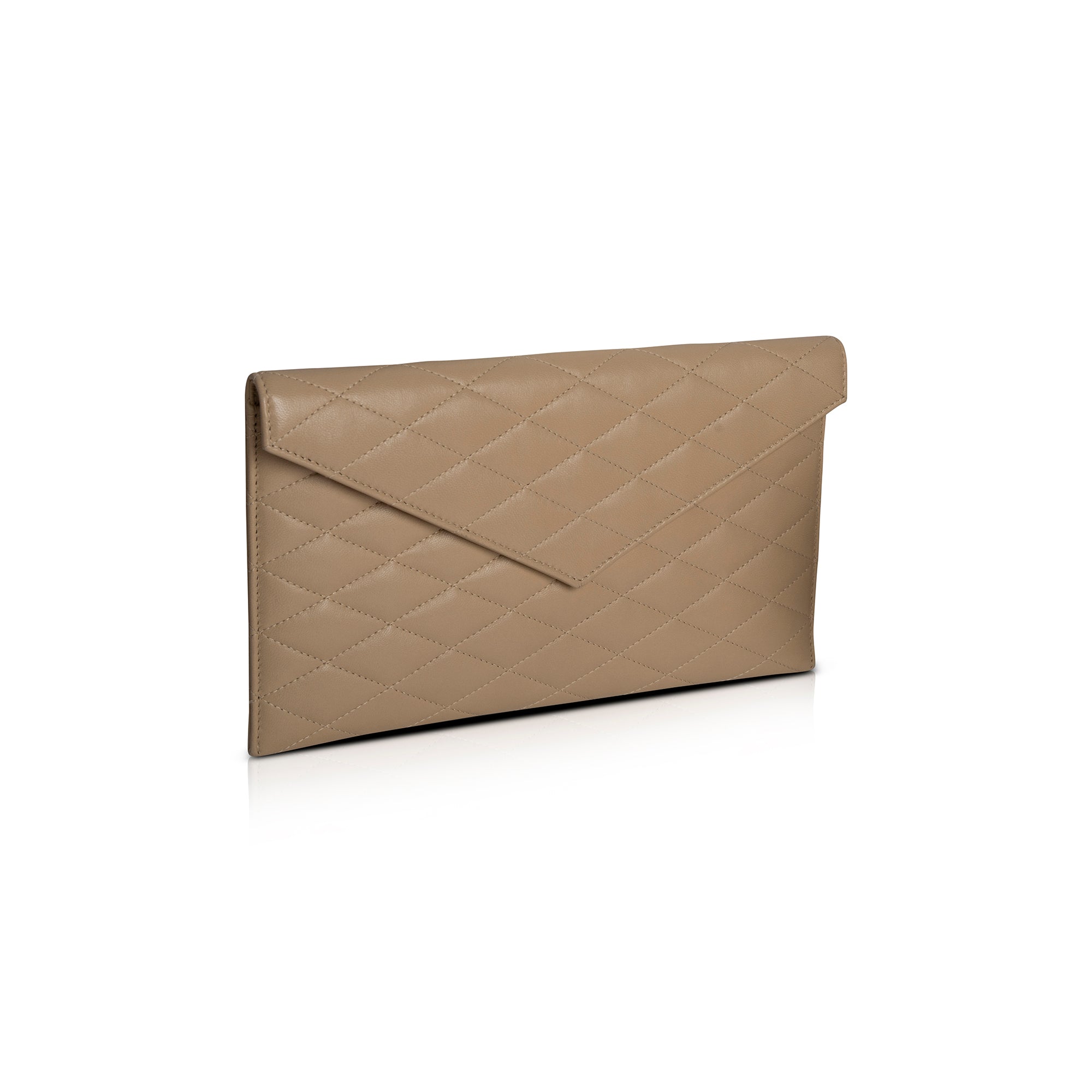 Saint Laurent 2020 Quilted Sade Envelope Pouch Clutch