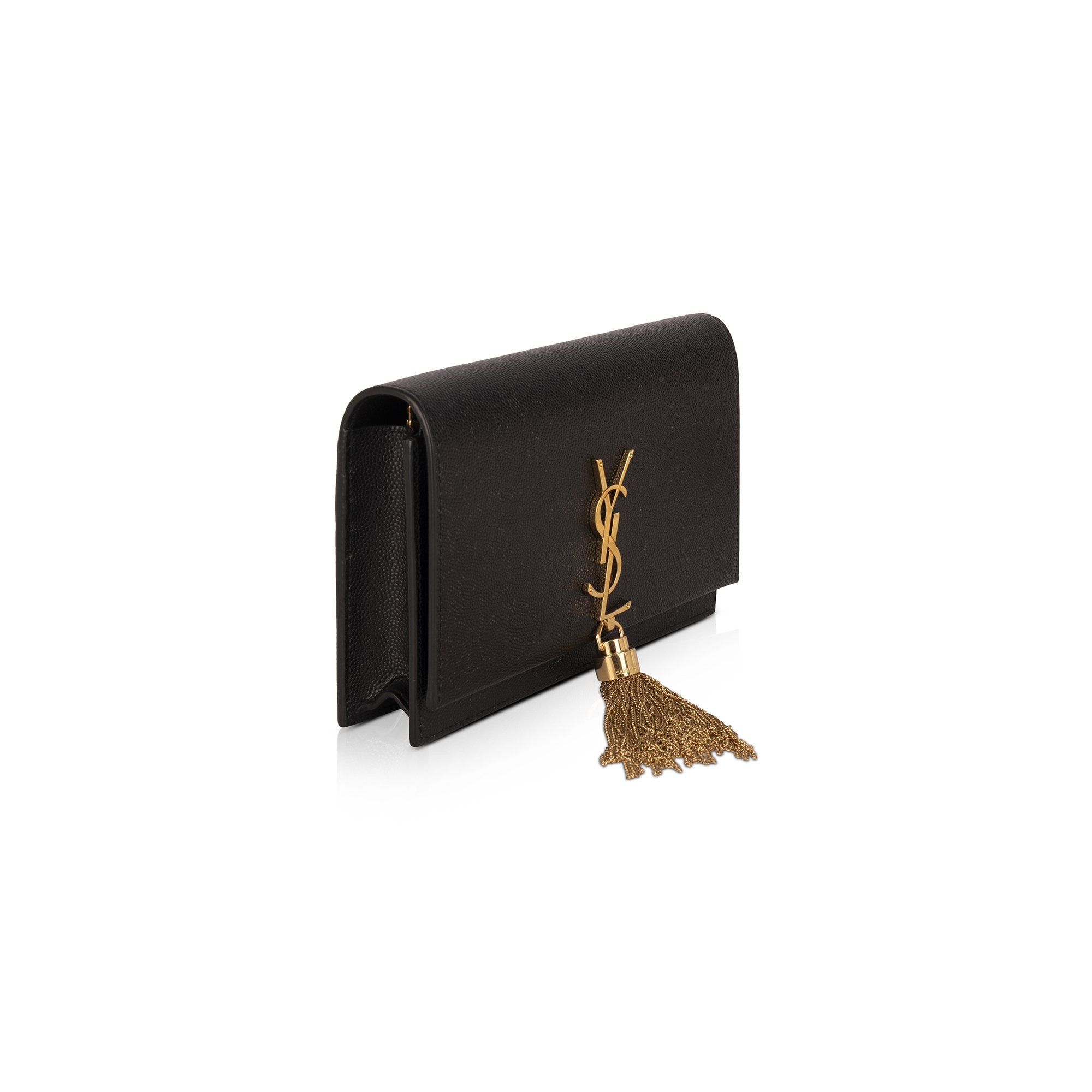 Saint Laurent 2020 Small Kate Tassel Wallet on Chain w/ Box