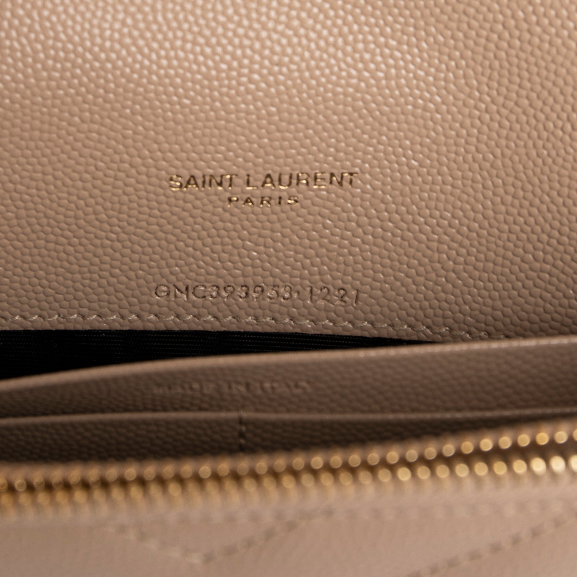 Saint Laurent 2021 Cassandre Envelope Chain Wallet