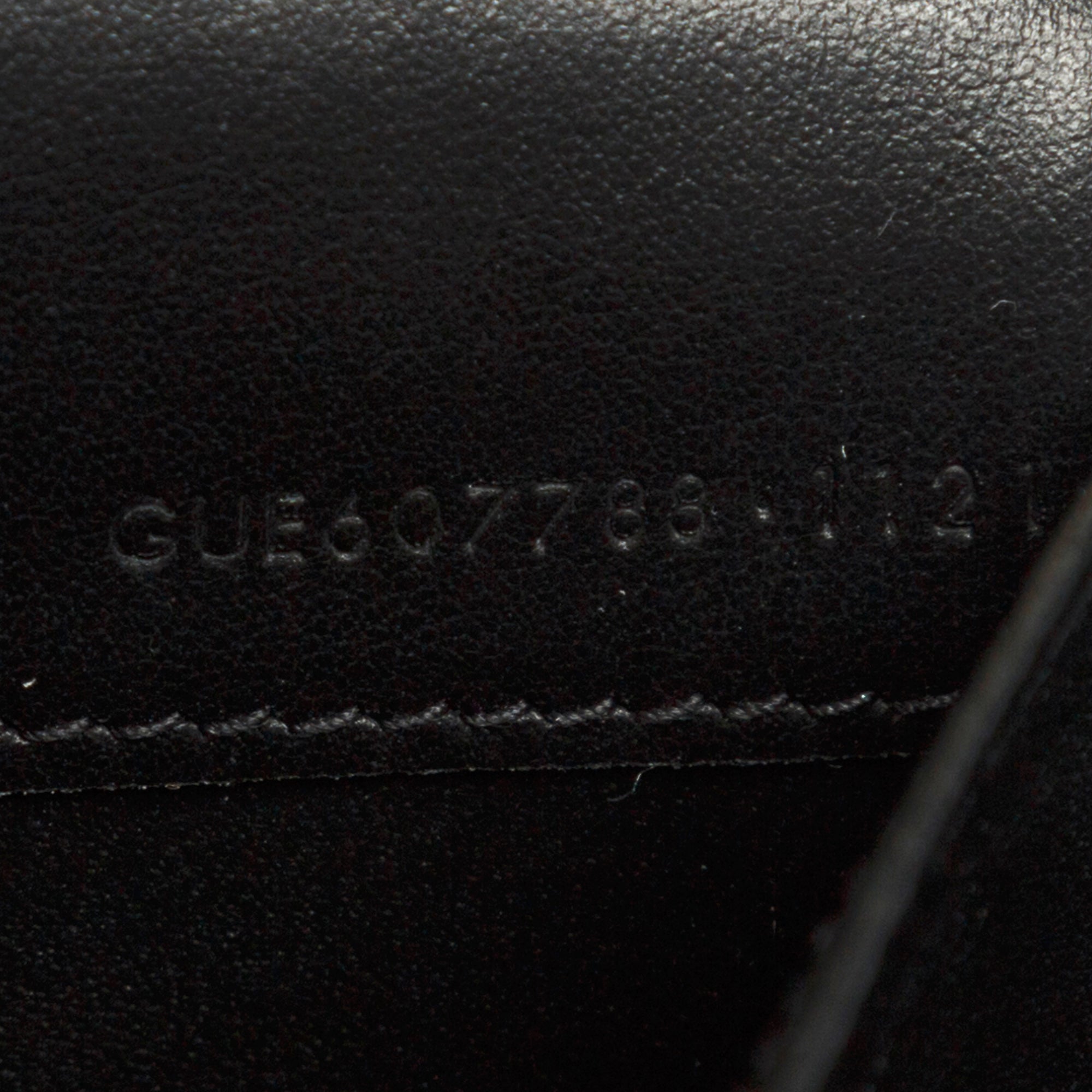 Saint Laurent 2021 Crocodile-Embossed Uptown Chain Wallet w/ Box