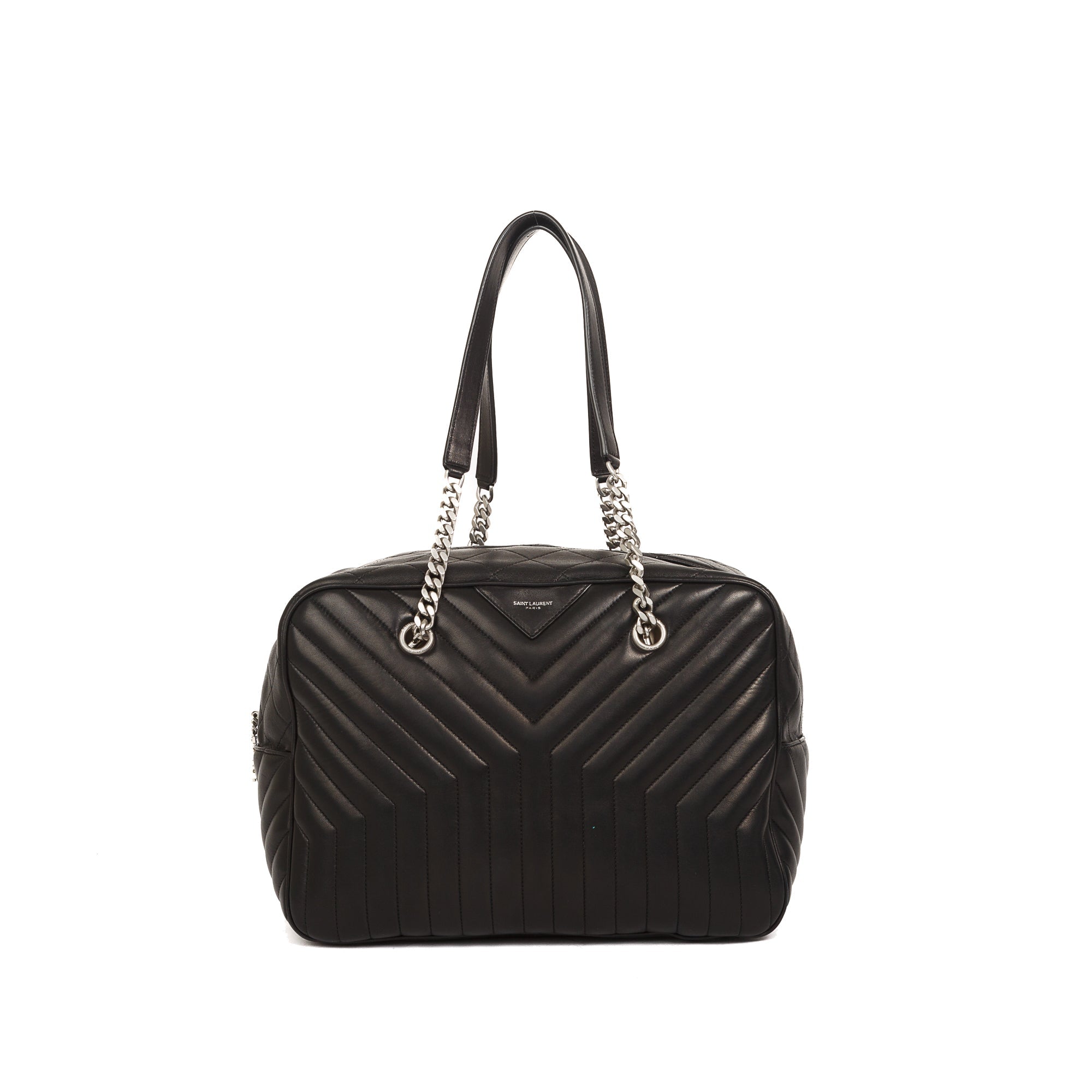 Saint Laurent 2021 Matelasse Joan Bowling Bag