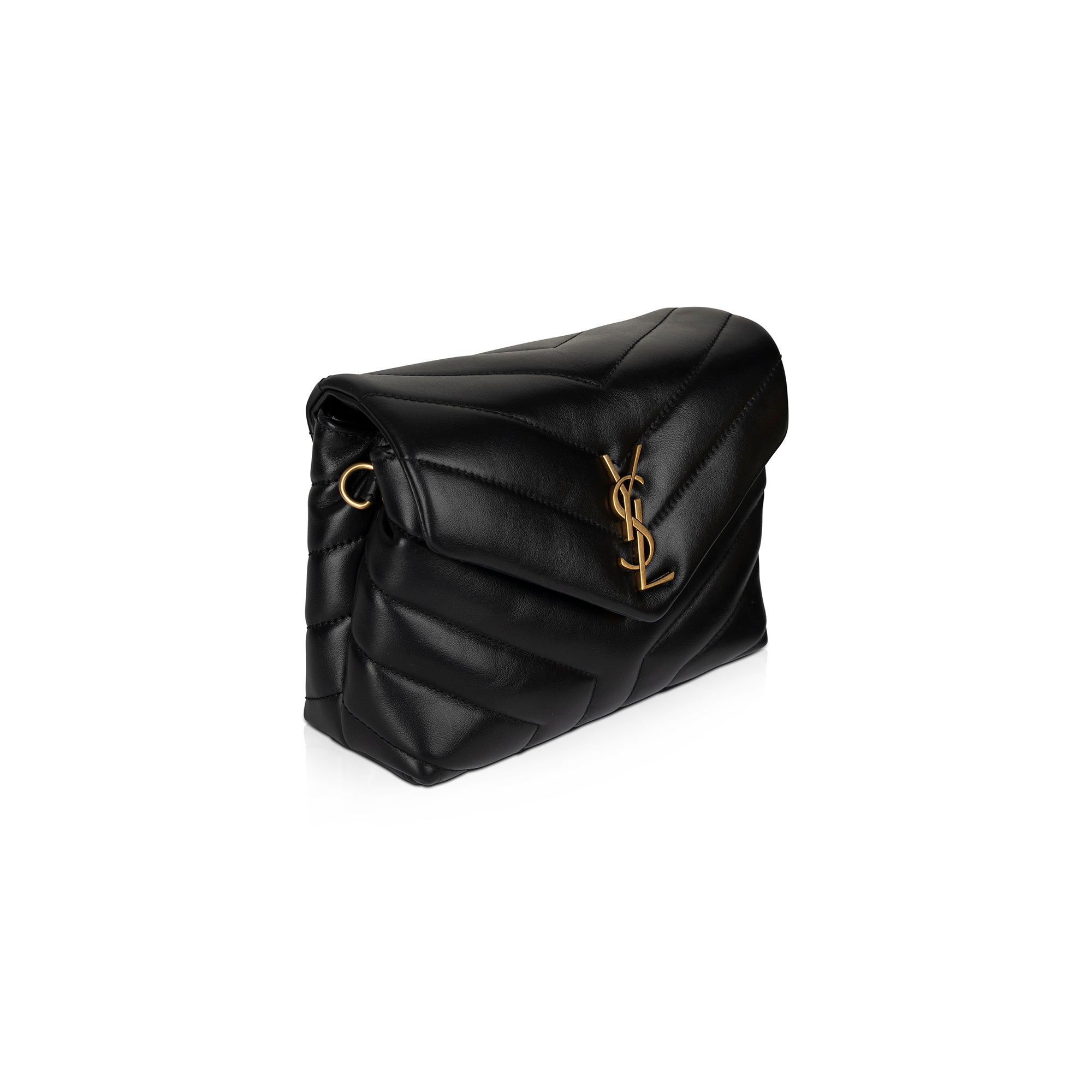 Saint Laurent 2021 Monogram Matelasse Toy Loulou Crossbody Bag w/ Box