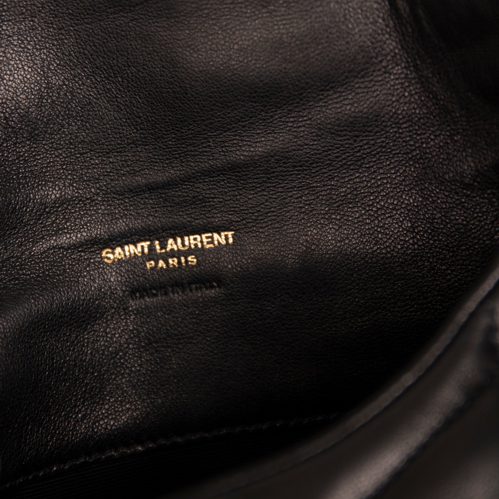 Saint Laurent 2021 Small Puffer Pouch w/ Box