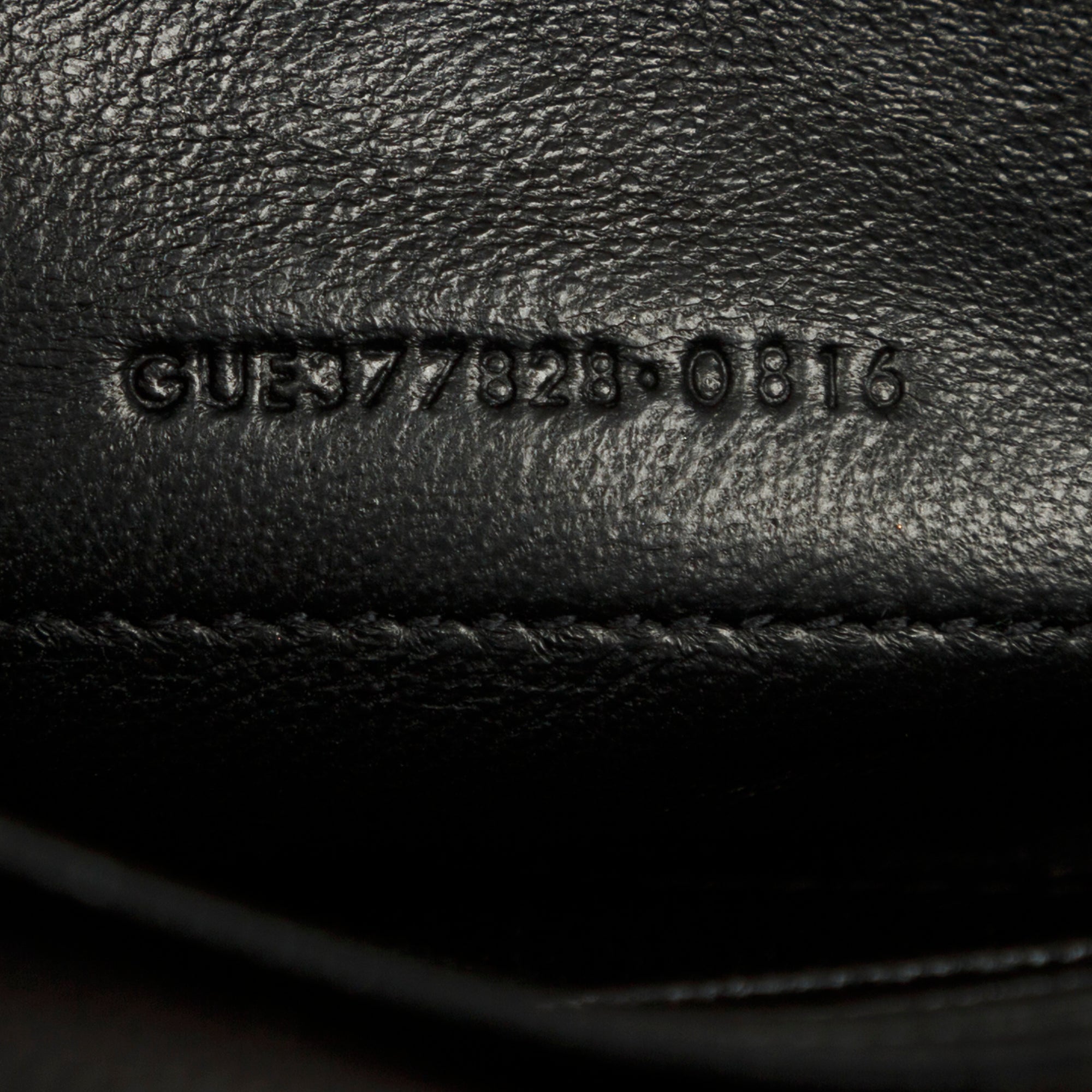 Saint Laurent Bicolour Cassandre Chain Wallet w/ Box