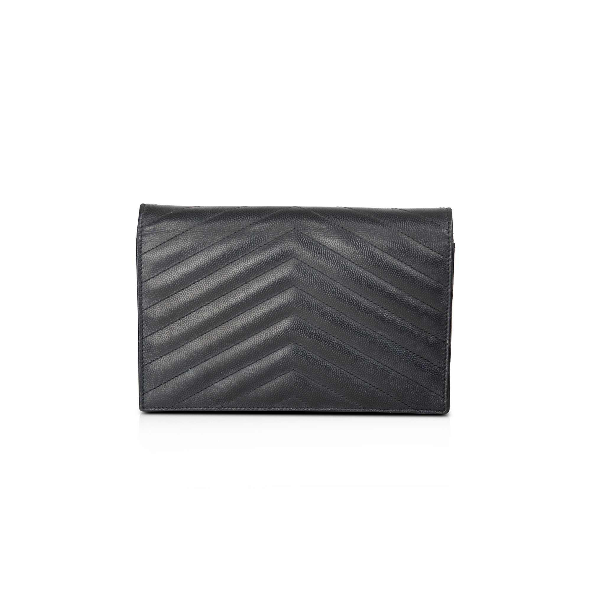 Saint Laurent Cassandre Envelope Chain Wallet