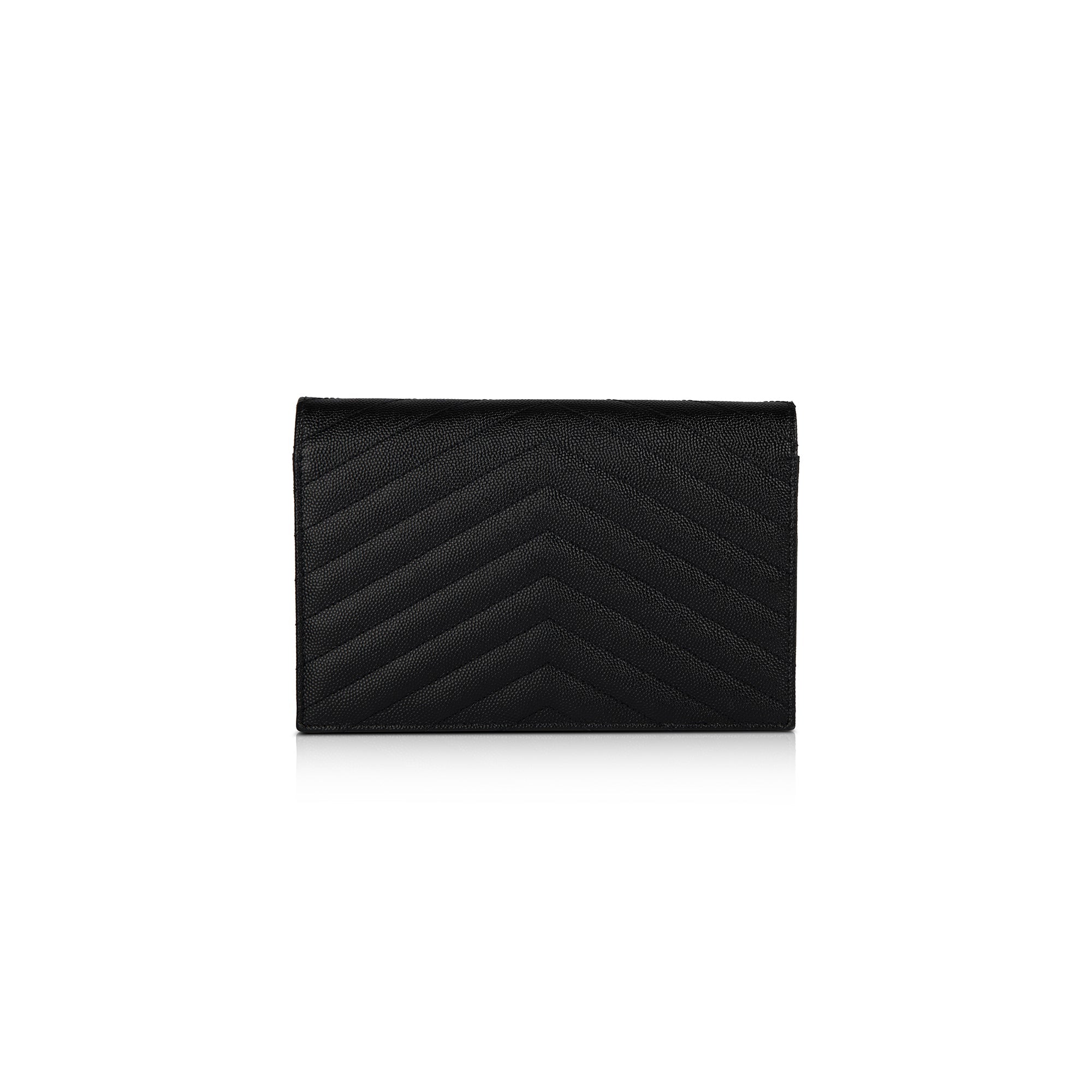 Saint Laurent Classic Monogram Envelope Chain Wallet