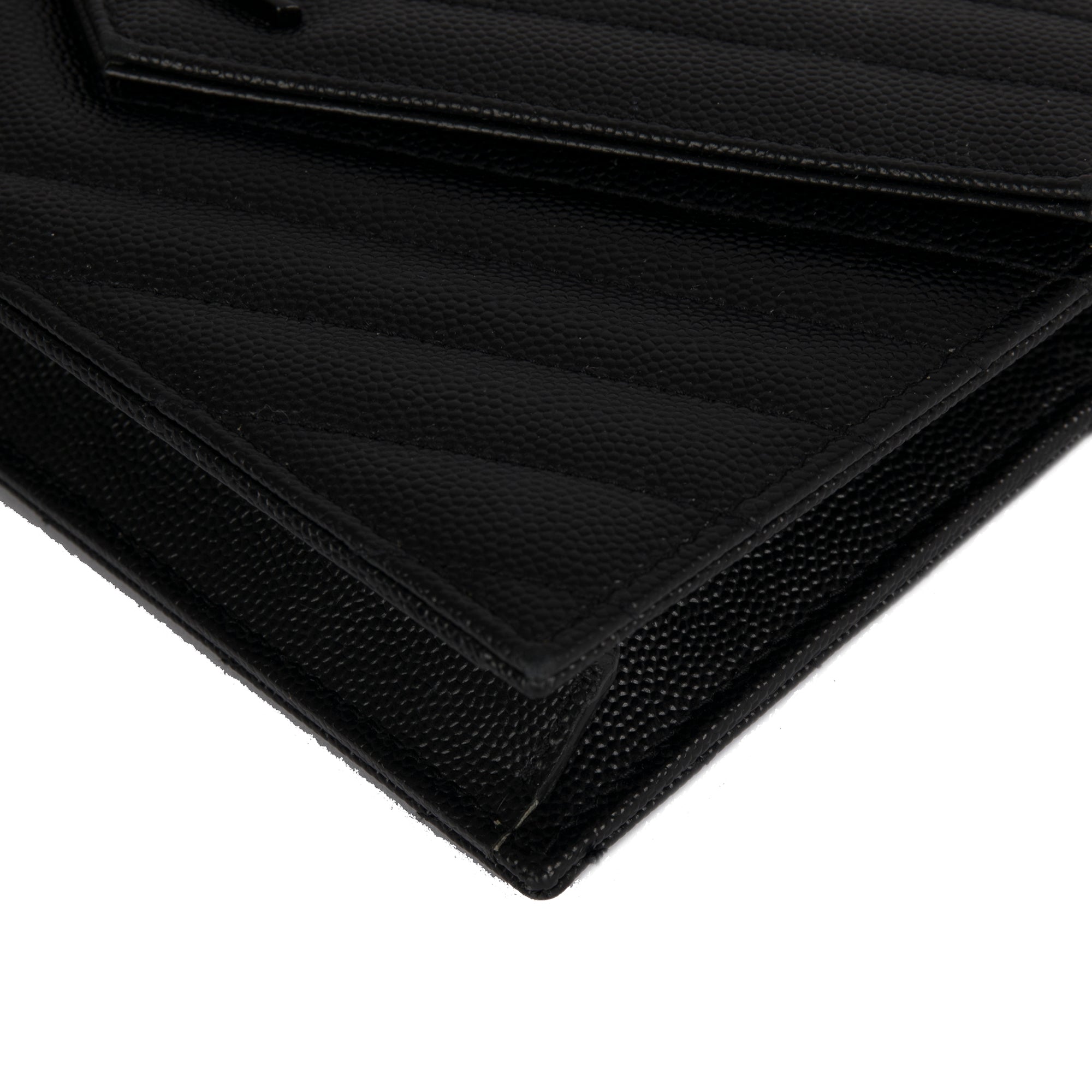 Saint Laurent Classic Monogram Envelope Chain Wallet