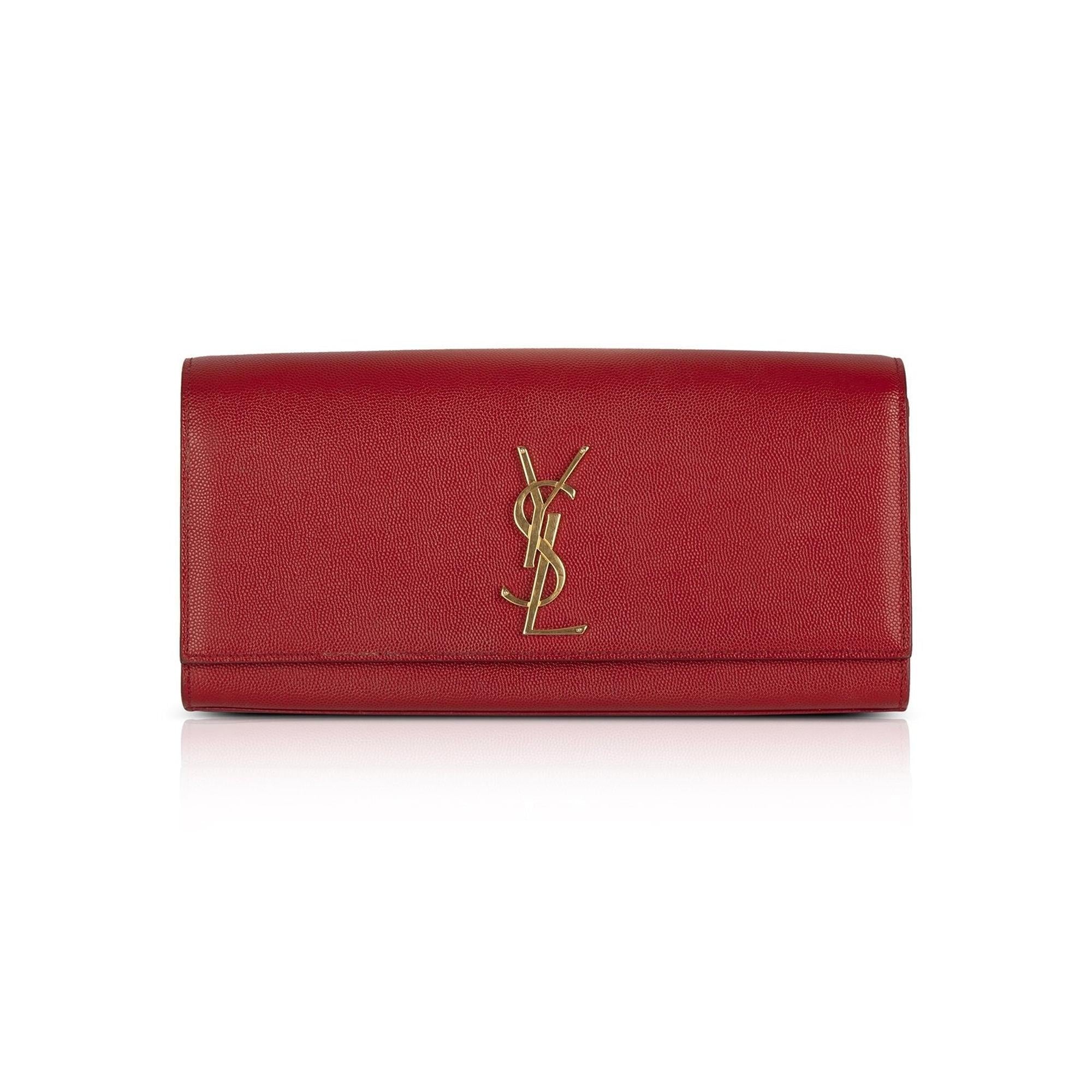 Saint Laurent Classic Monogram Kate Clutch