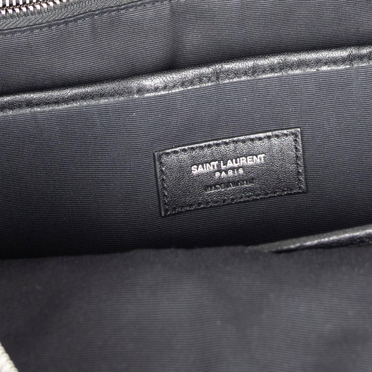 Saint Laurent Leather City Backpack
