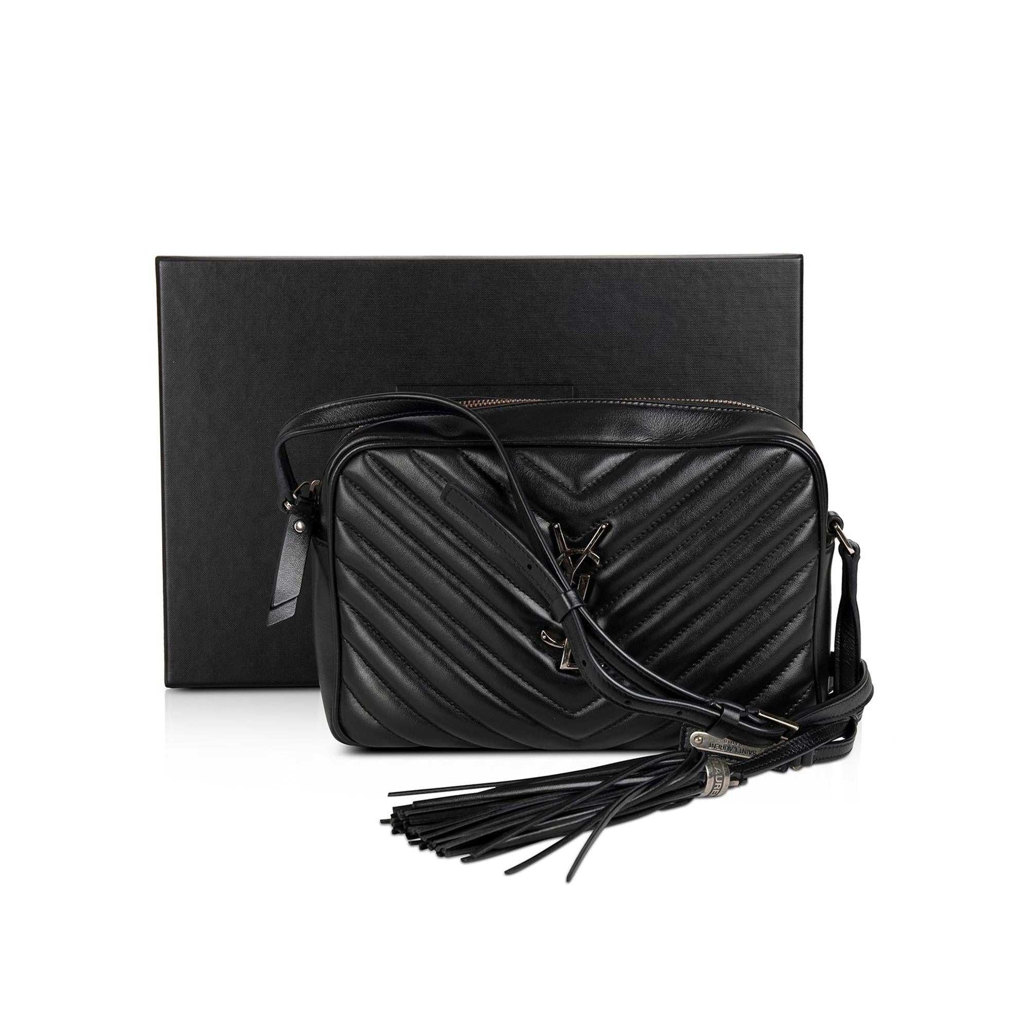 Saint Laurent Lou Camera Bag w/ Box & Receipt
