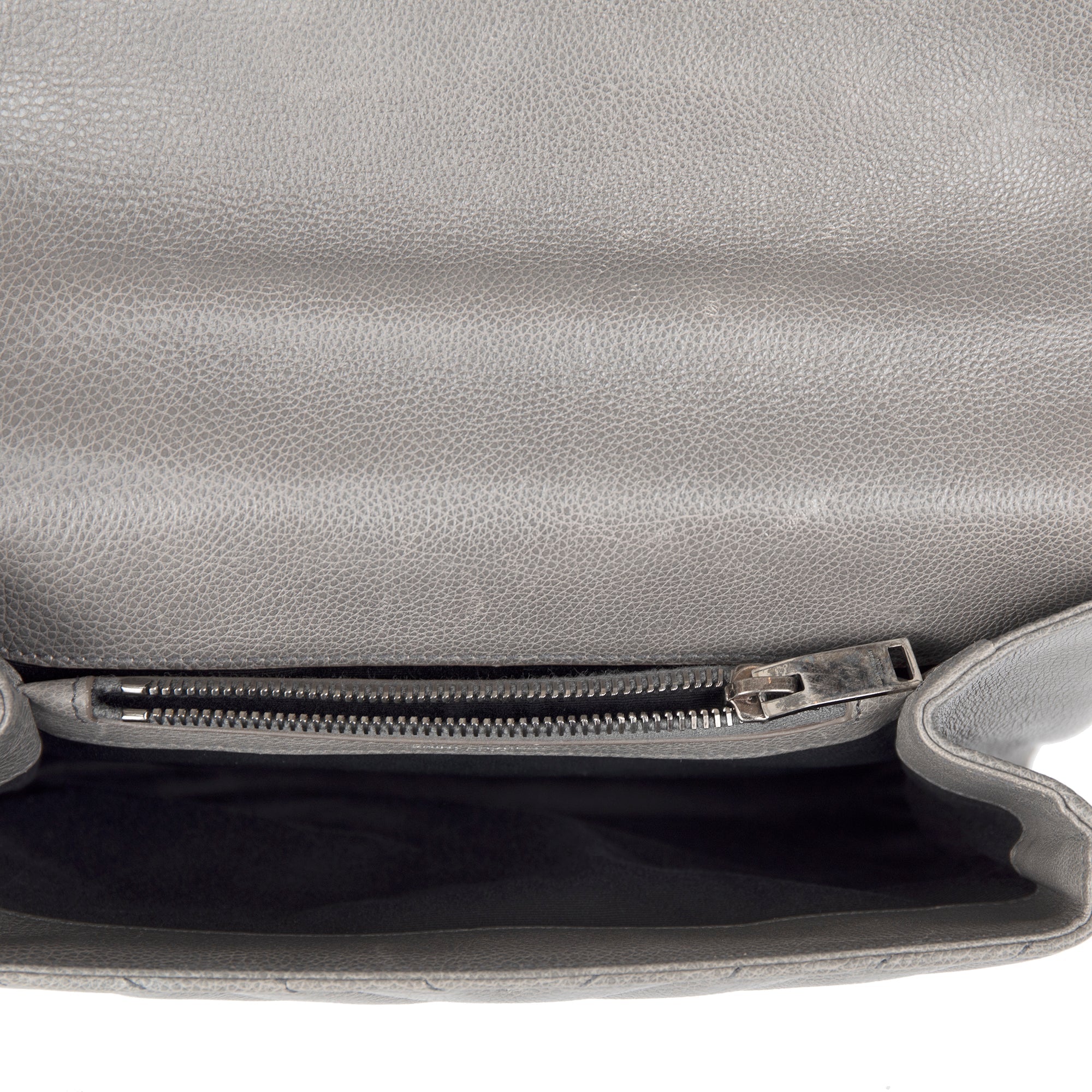 Saint Laurent Medium Chevron College Bag w/ Box & Receipt