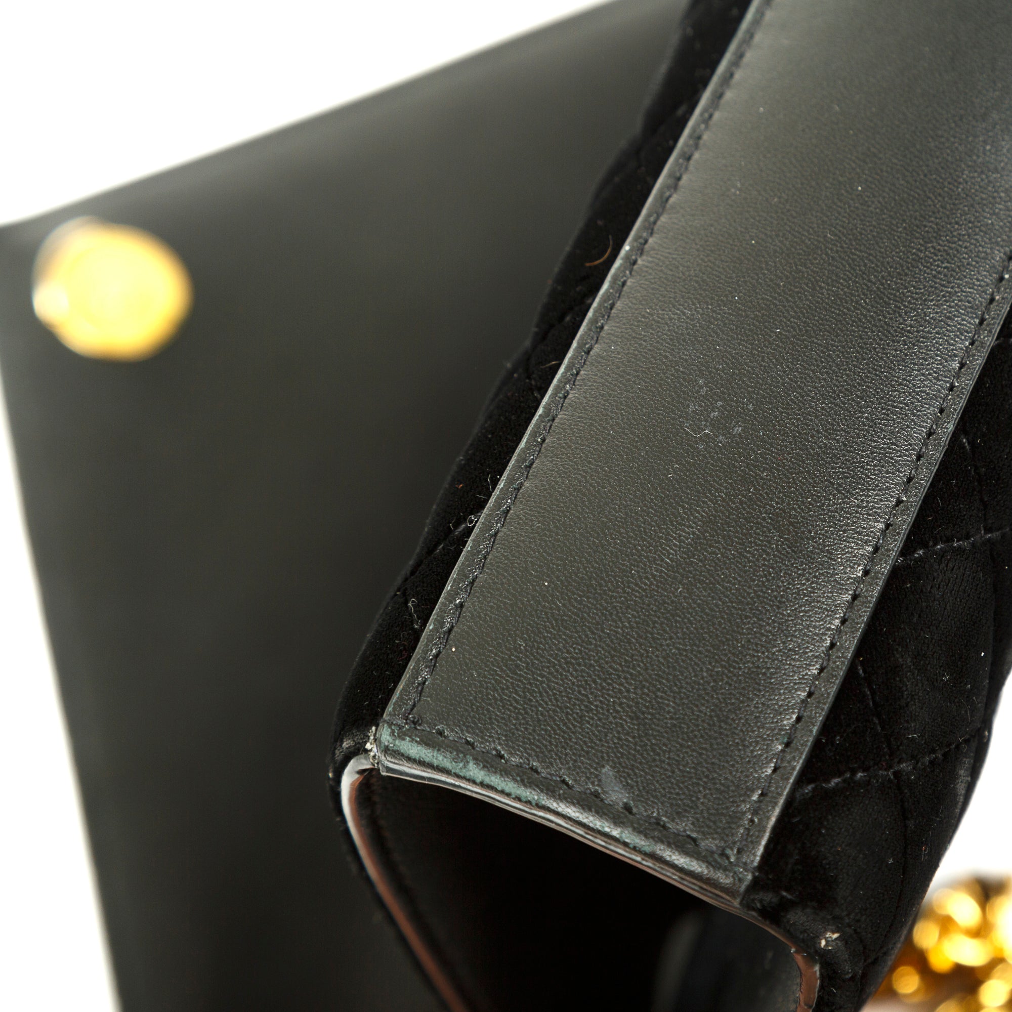 Saint Laurent Medium Velvet Mix Matelasse Envelope Chain Bag