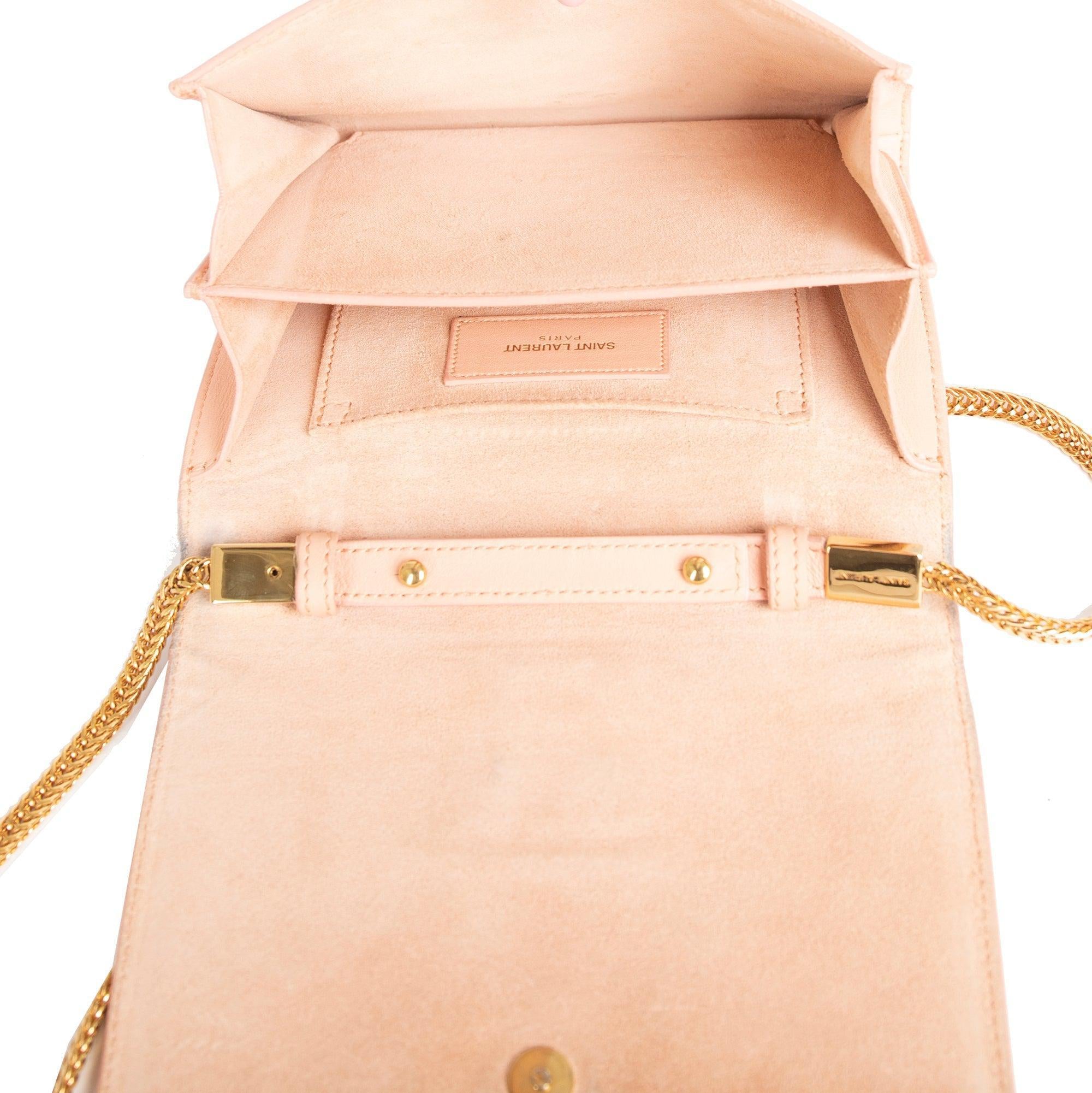 Saint Laurent Mini Y Ligne Pochette Crossbody Bag