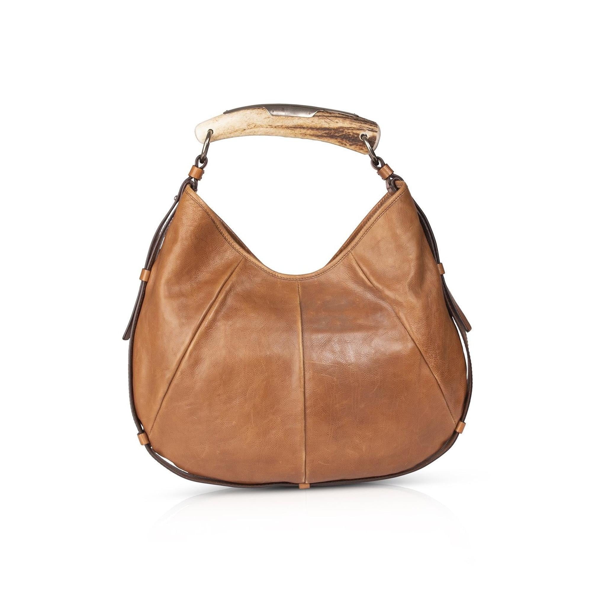 Saint Laurent Mombasa Horn Hobo