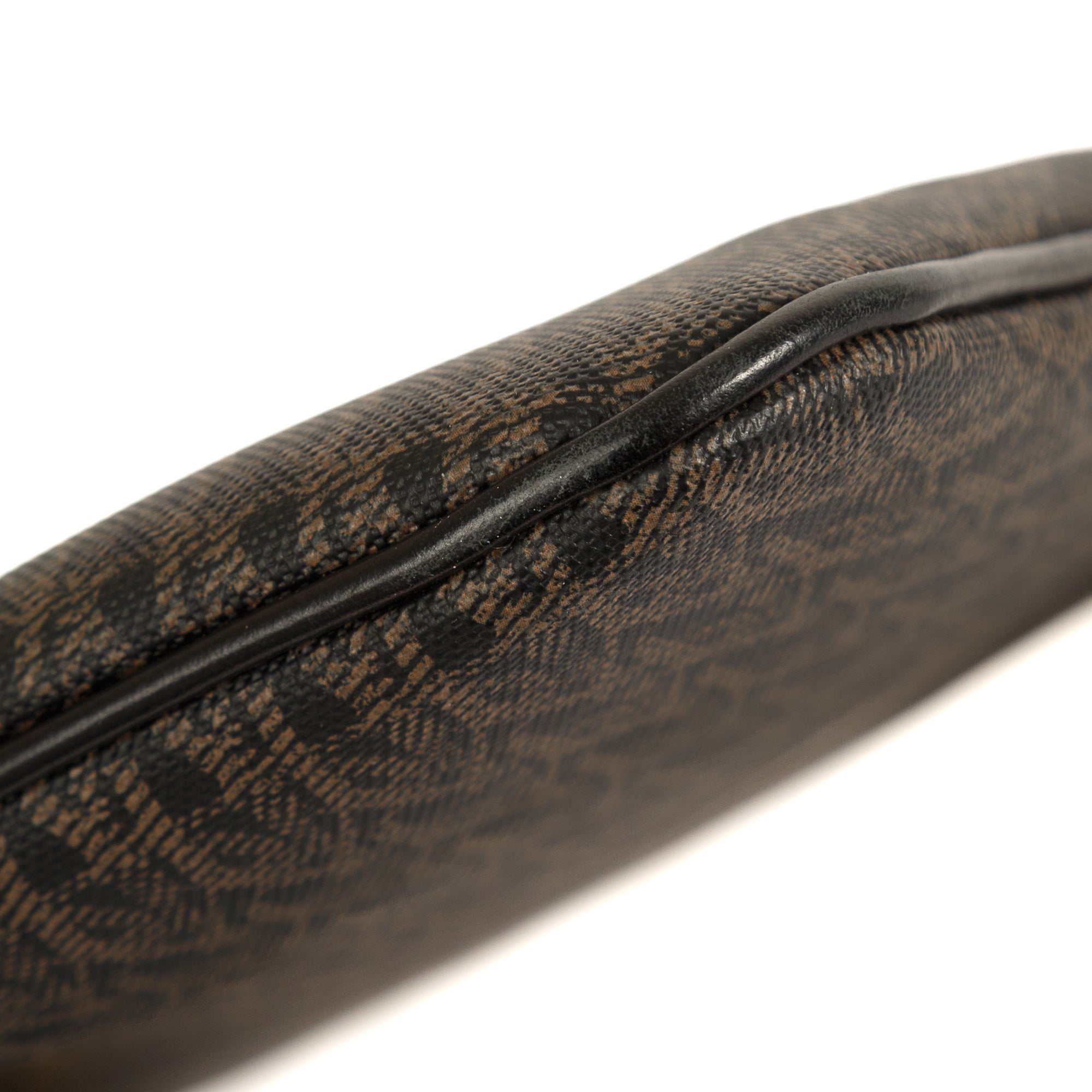 Saint Laurent Monogram Canvas Flat Messenger Bag