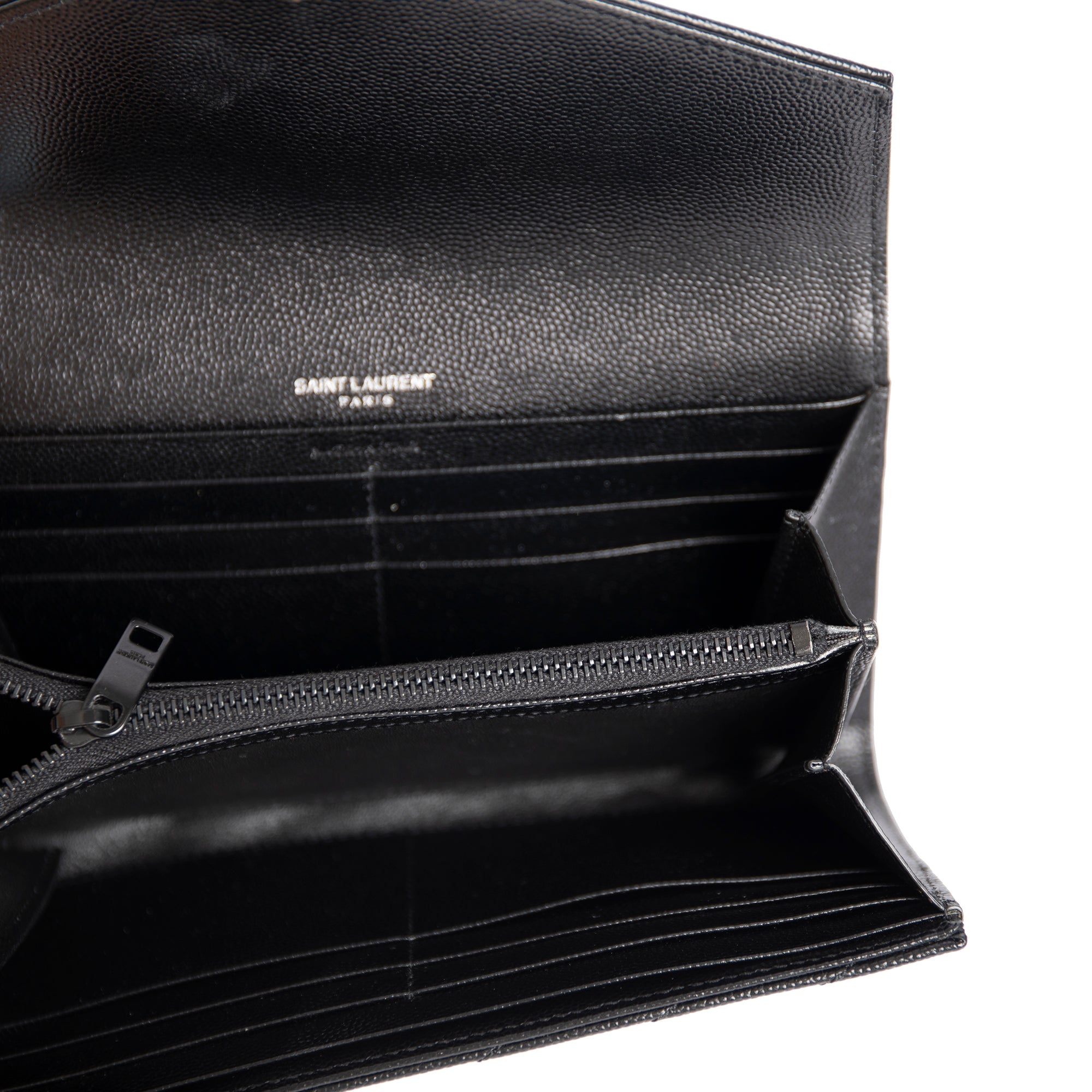 Saint Laurent Monogram Cassandre Envelope Wallet w/ Box