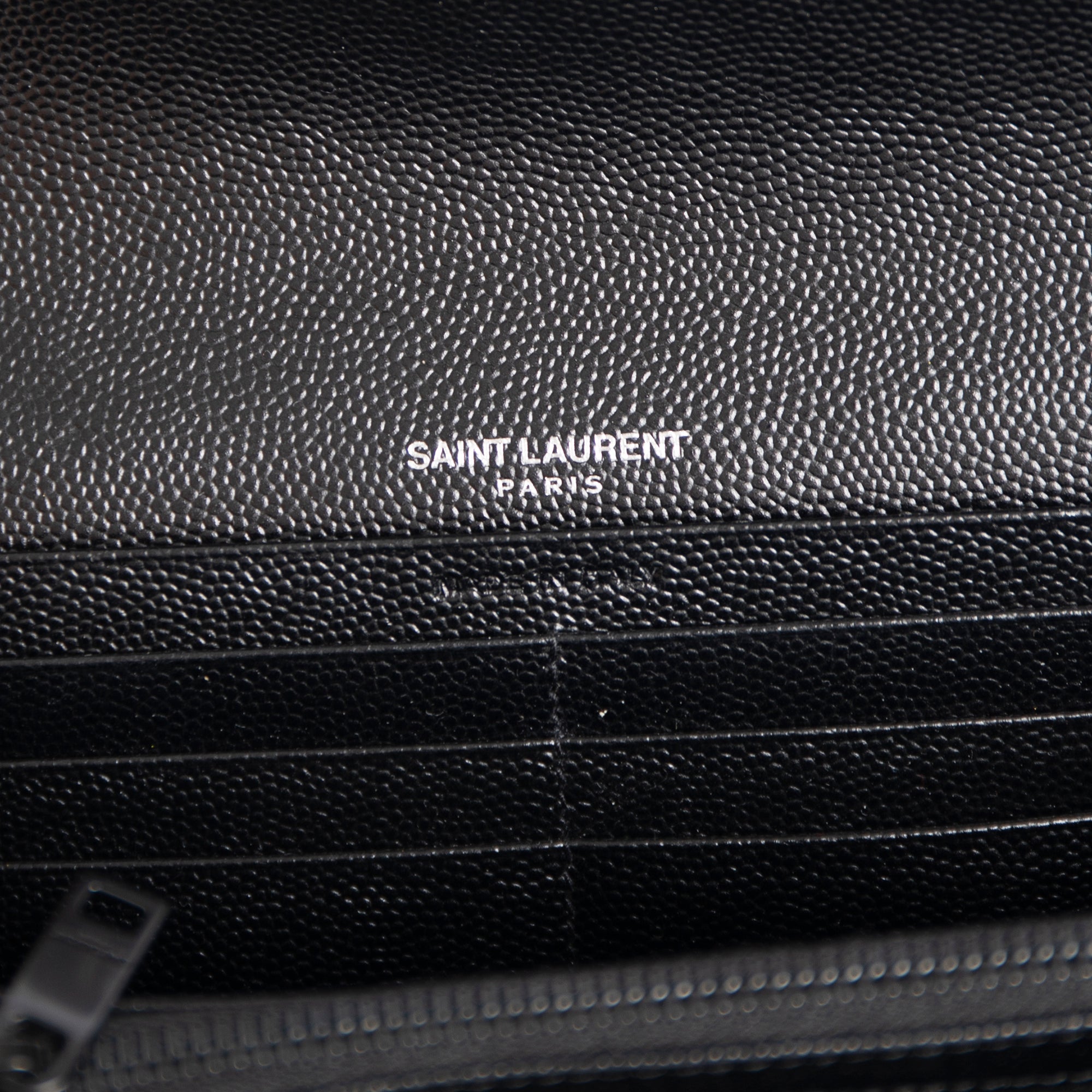 Saint Laurent Monogram Cassandre Envelope Wallet w/ Box