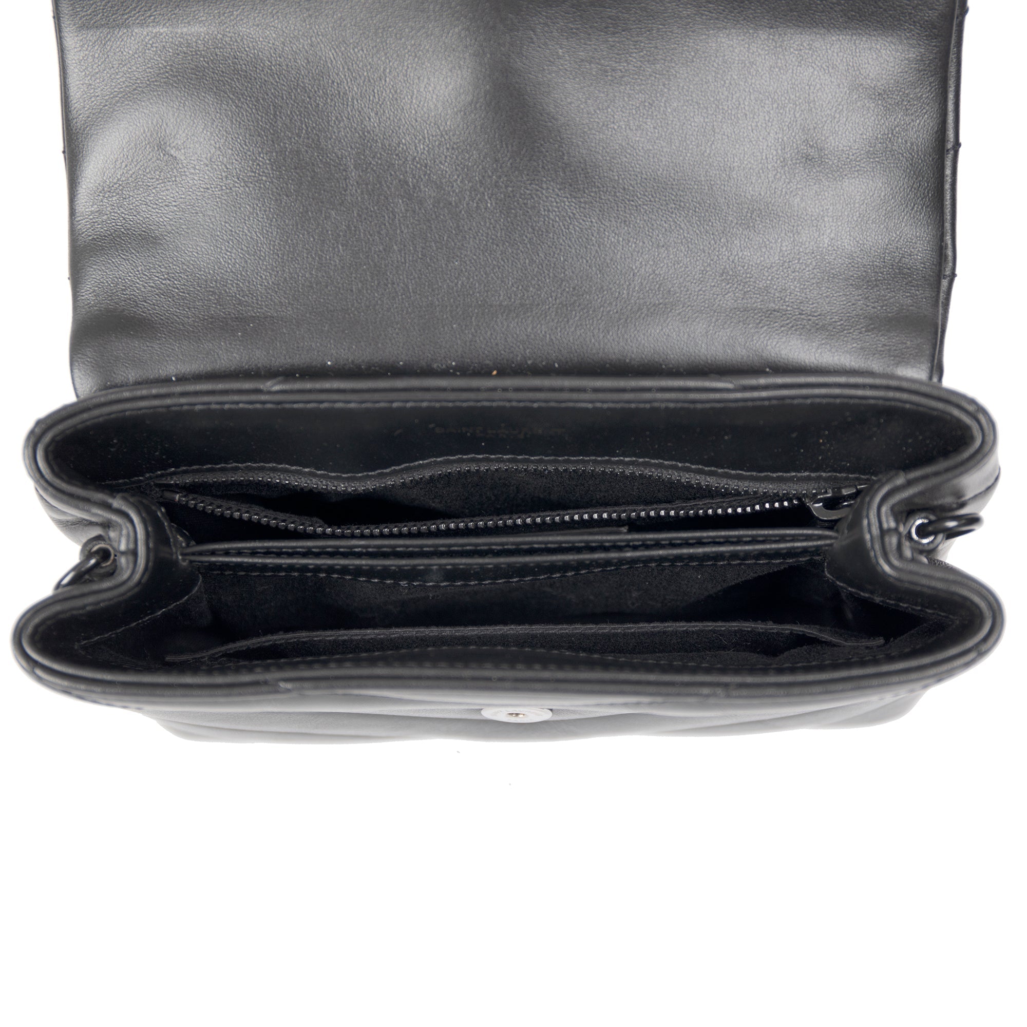 Saint Laurent Monogram Matelasse Toy Loulou Crossbody Bag w/ Box