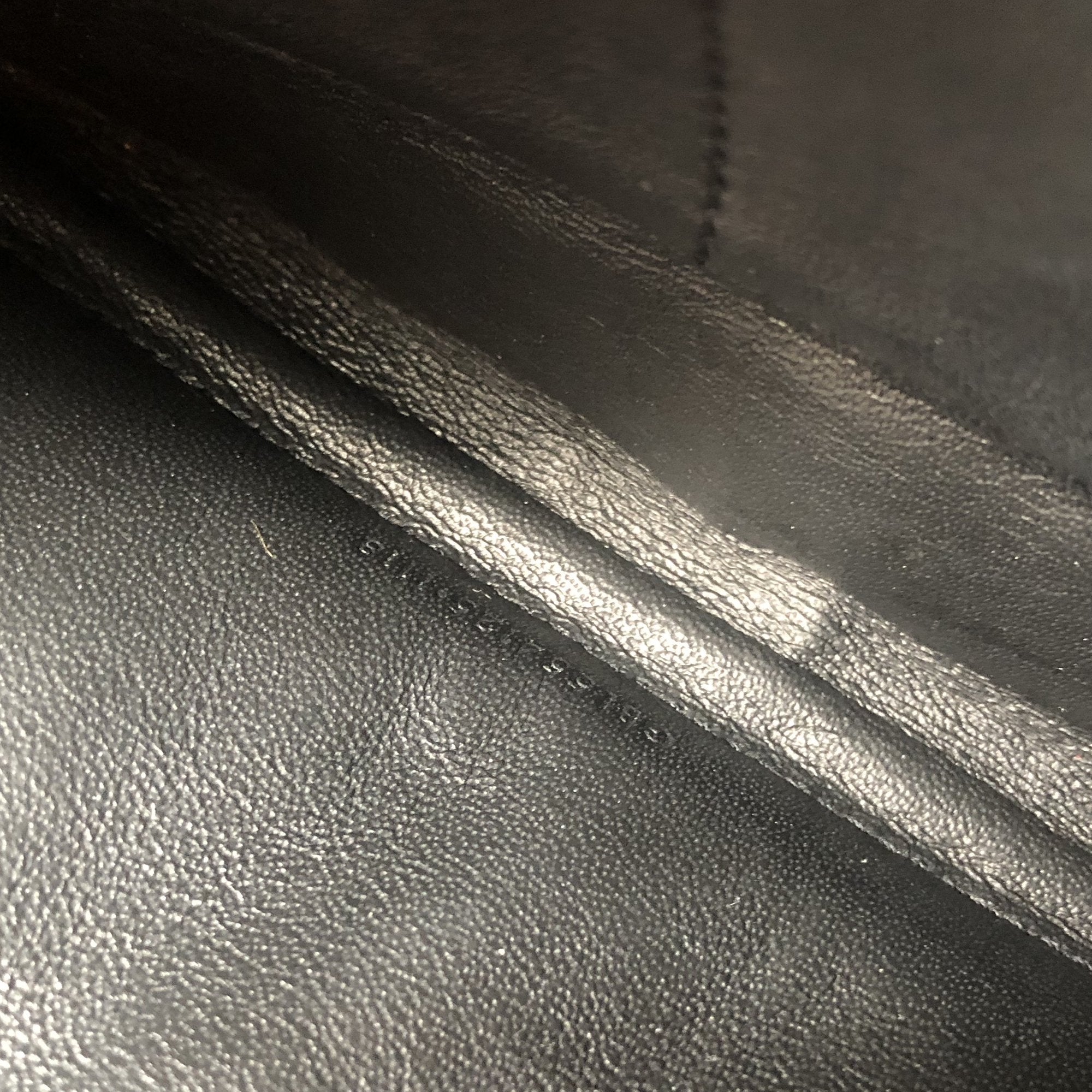 Saint Laurent Monogram Vicky Chain Wallet w/ Box