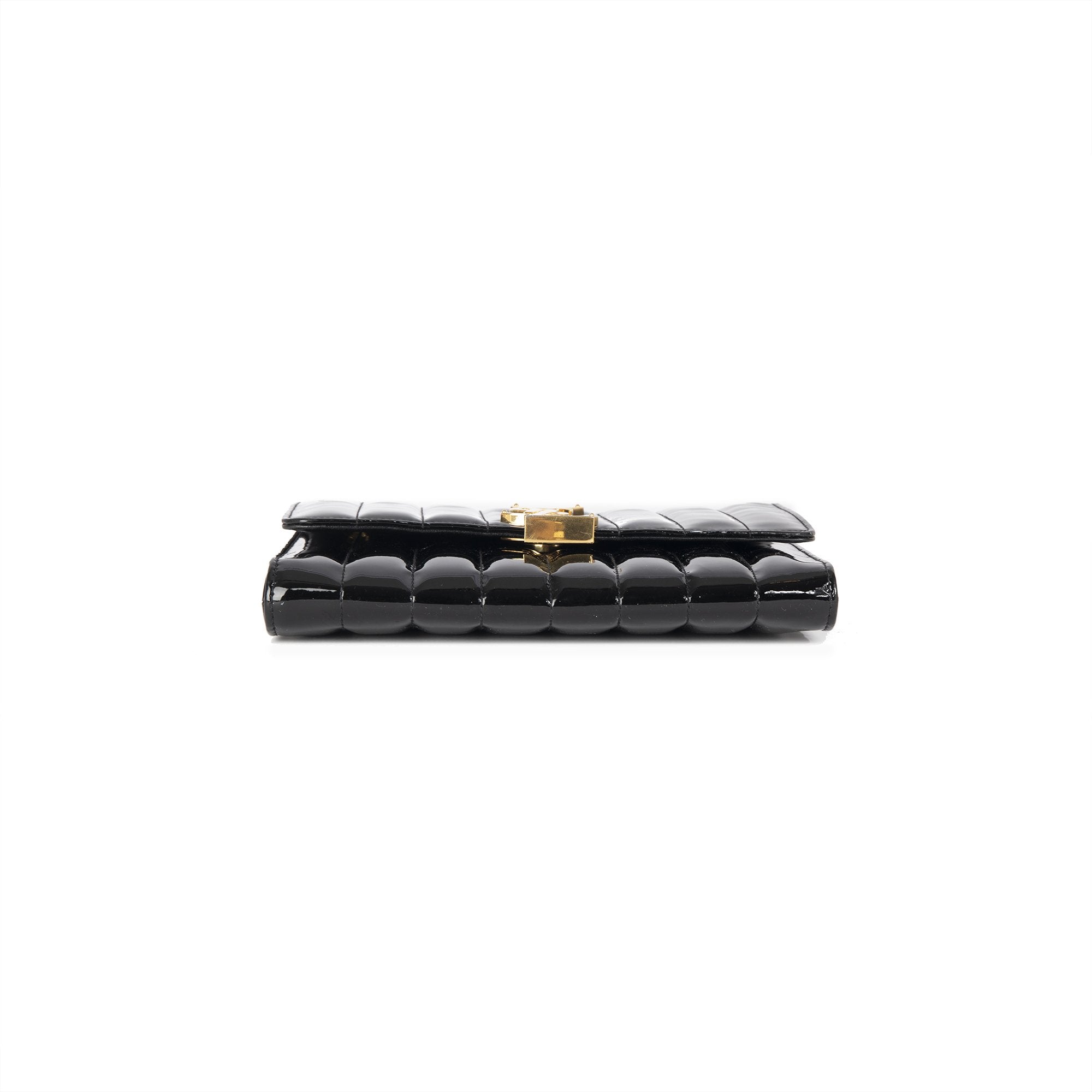 Saint Laurent Monogram Vicky Chain Wallet w/ Box