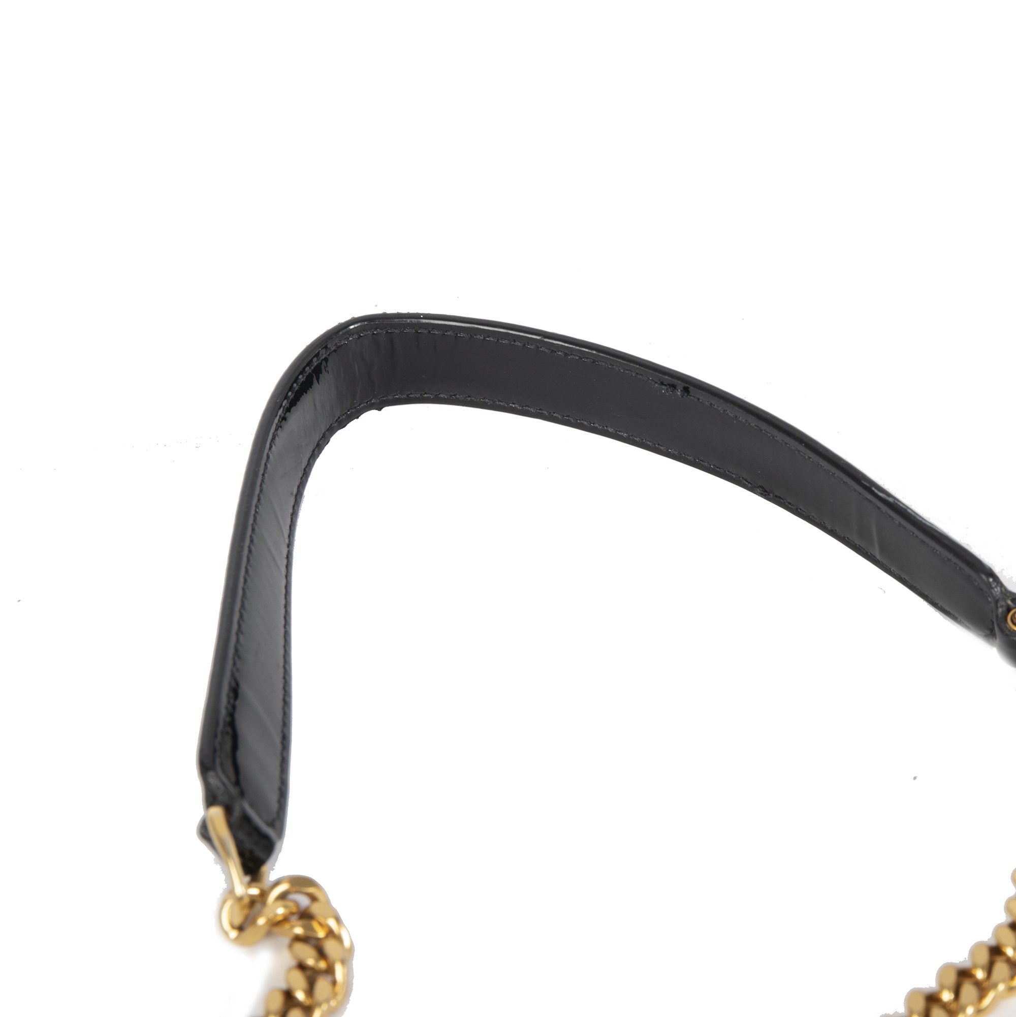 Saint Laurent Monogram Vicky Chain Wallet w/ Box