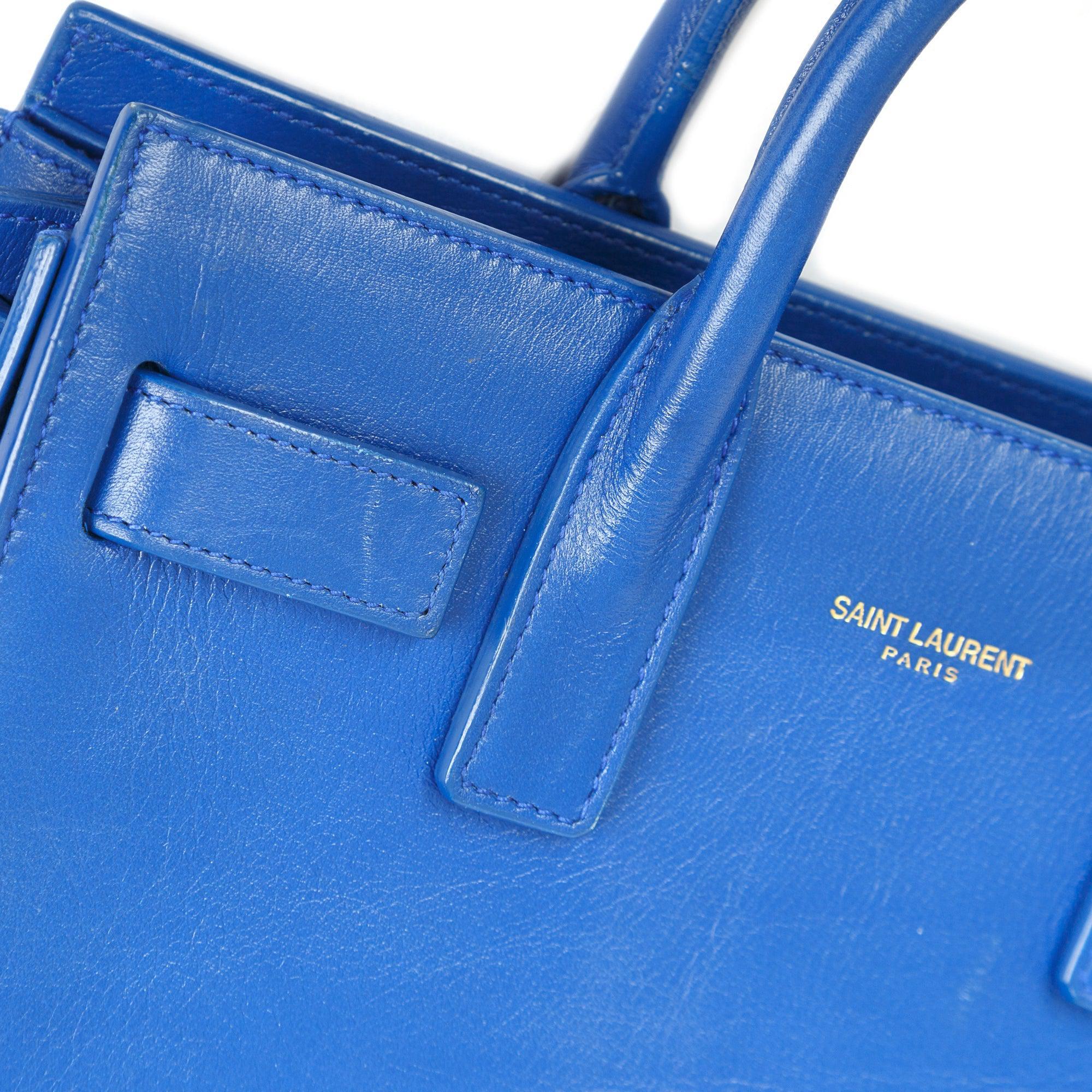 Saint Laurent Nano Sac De Jour w/ Strap