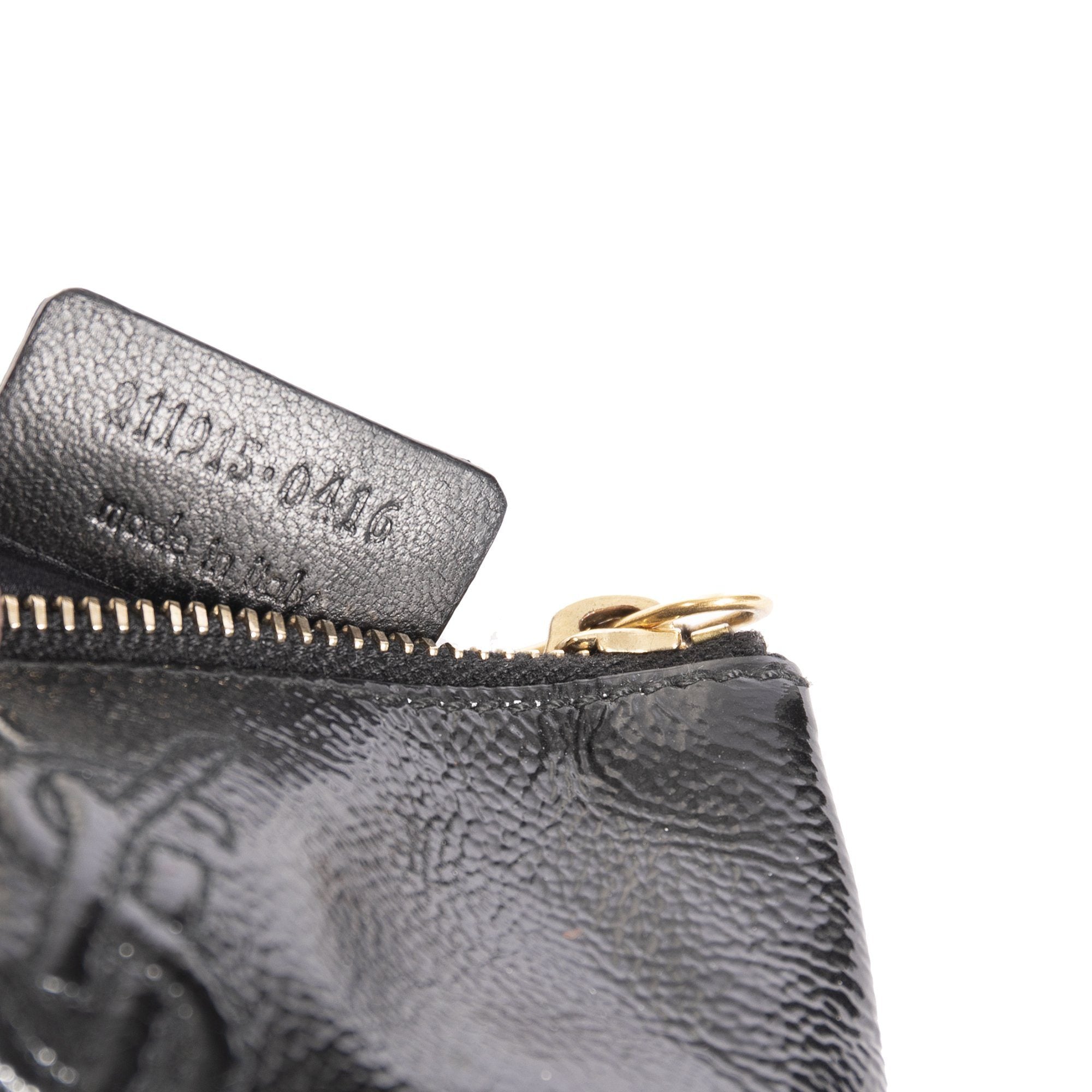 Saint Laurent Patent Leather Key Pouch